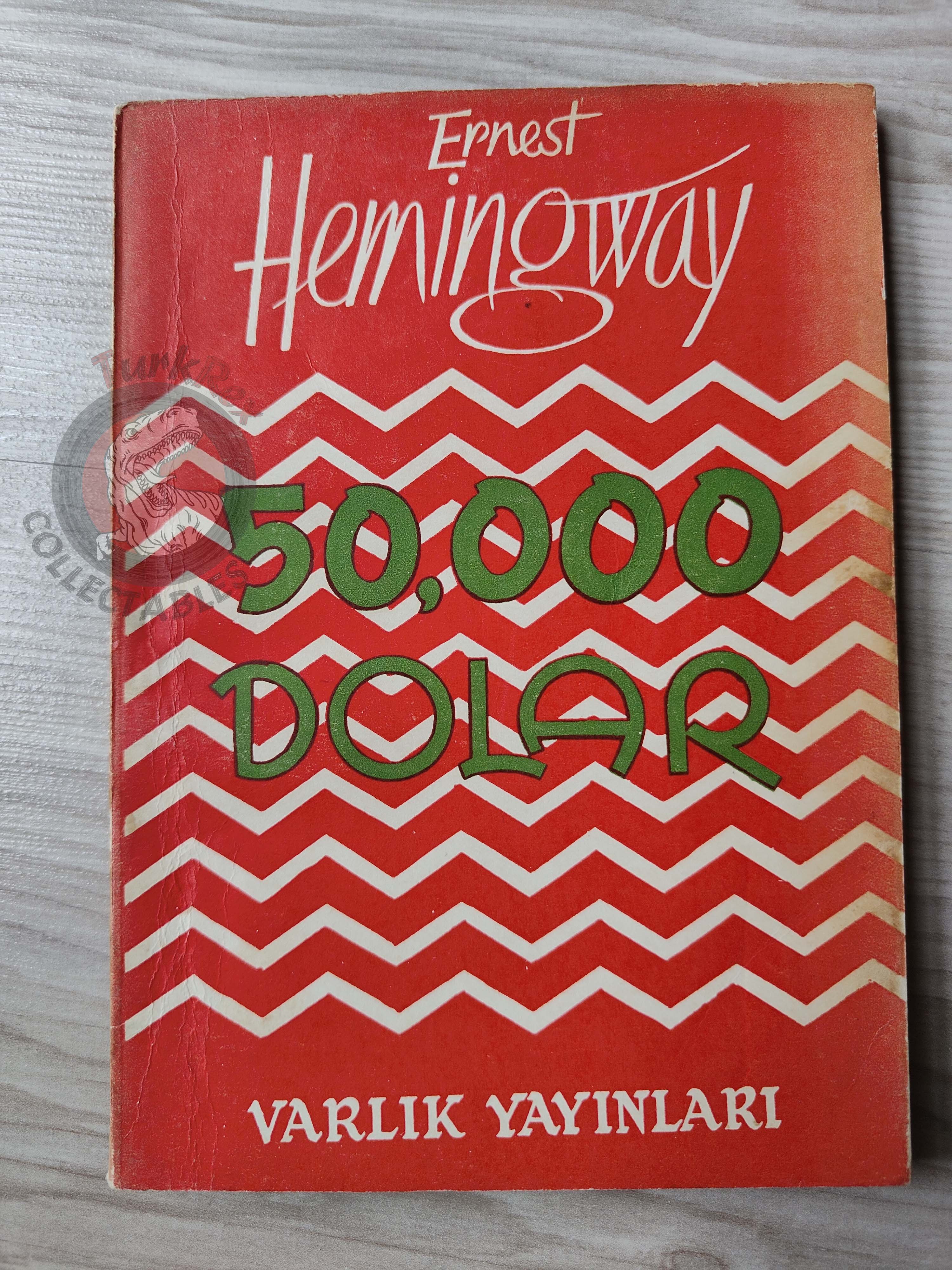 Ernest Hemingway – Fifty Grand 50 1964 Turkish Book Turkey