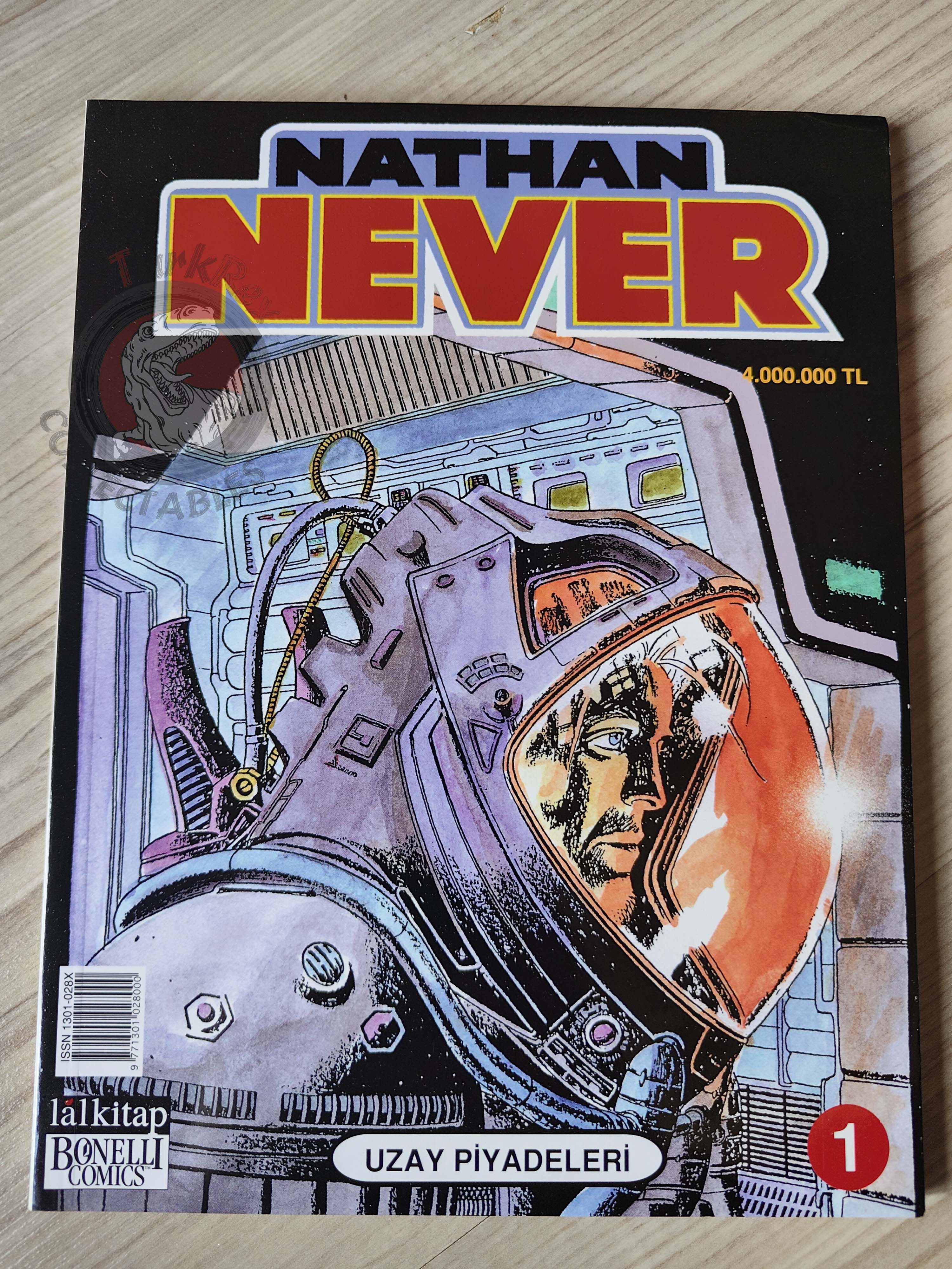 Nathan Never #1 Fanteria Dello Spazio Turkish Comic Turkey Bonelli