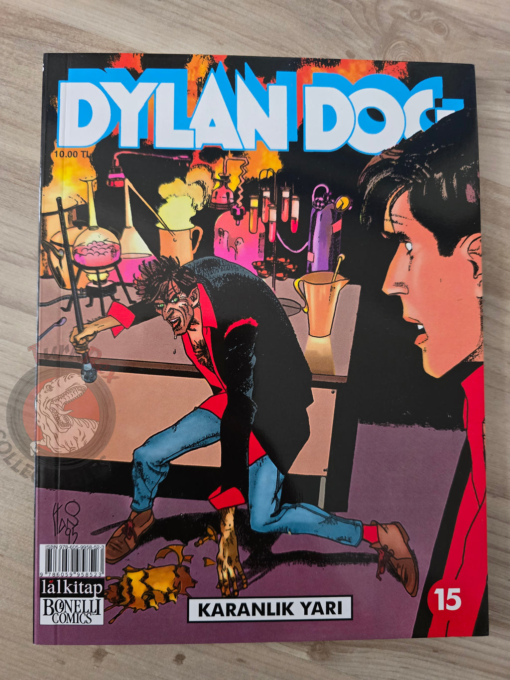 Dylan Dog #15 2016 Turkish Comic Turkey #113 La metà oscura