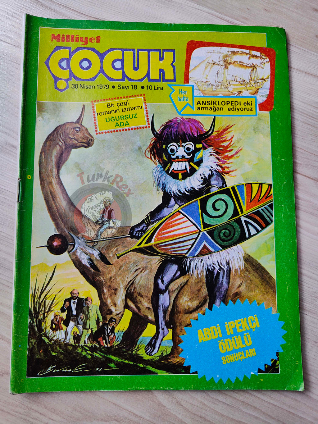 Milliyet Çocuk #18 1979 Turkish Comic Turkey Joyas Literarias Juveniles #59 Vincent Mulberry