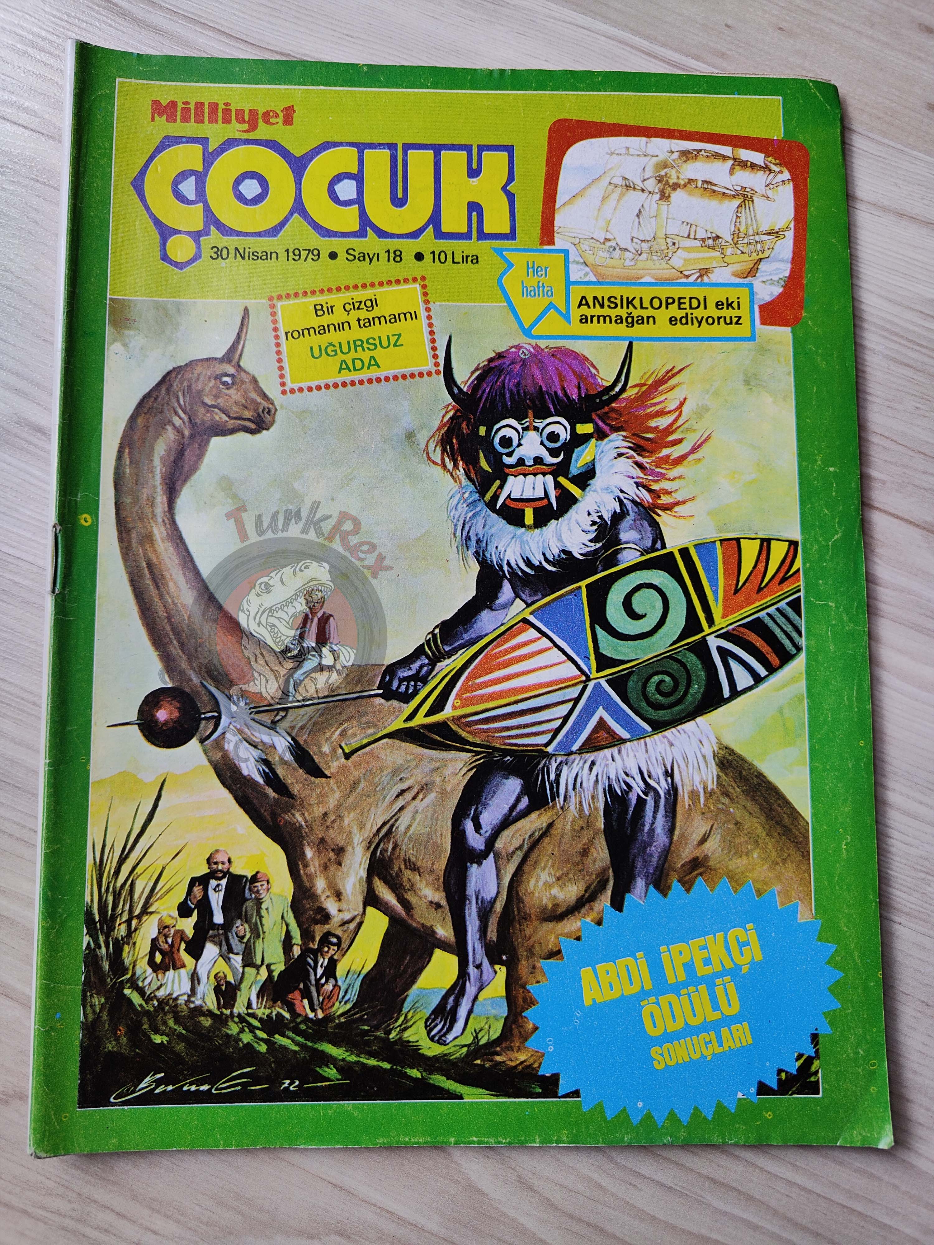 Milliyet Çocuk #18 1979 Turkish Comic Turkey Joyas Literarias Juveniles #59 Vincent Mulberry