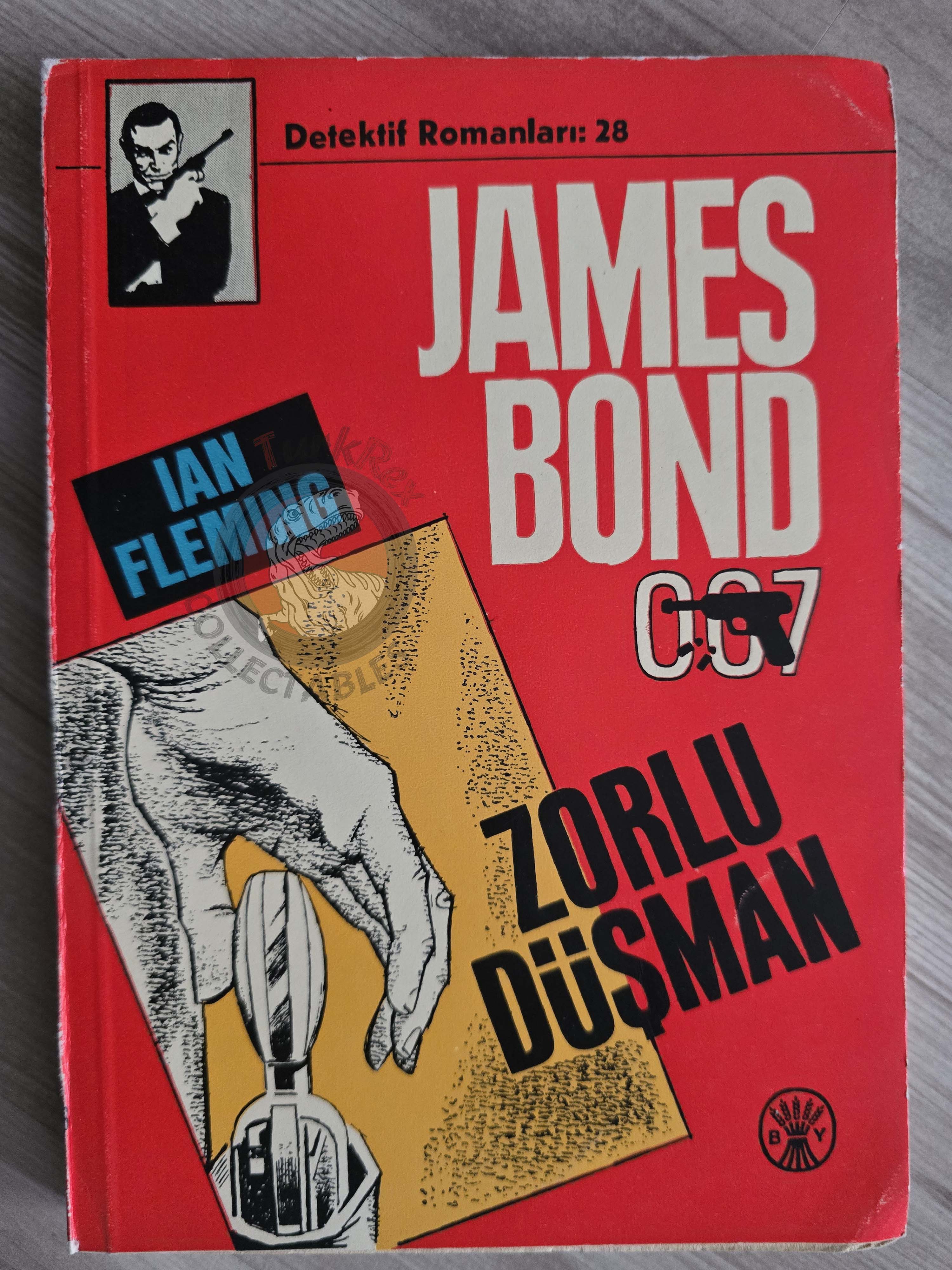 James Bond - The Octopussy 1966 1st Turkish Book Turkey Ian Fleming