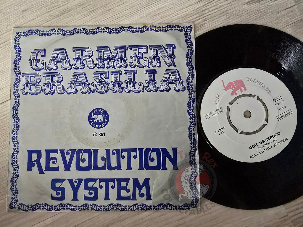 Revolution System – Carmen Brasilia 7" Turkish Pressing Vinyl Turkey Edition