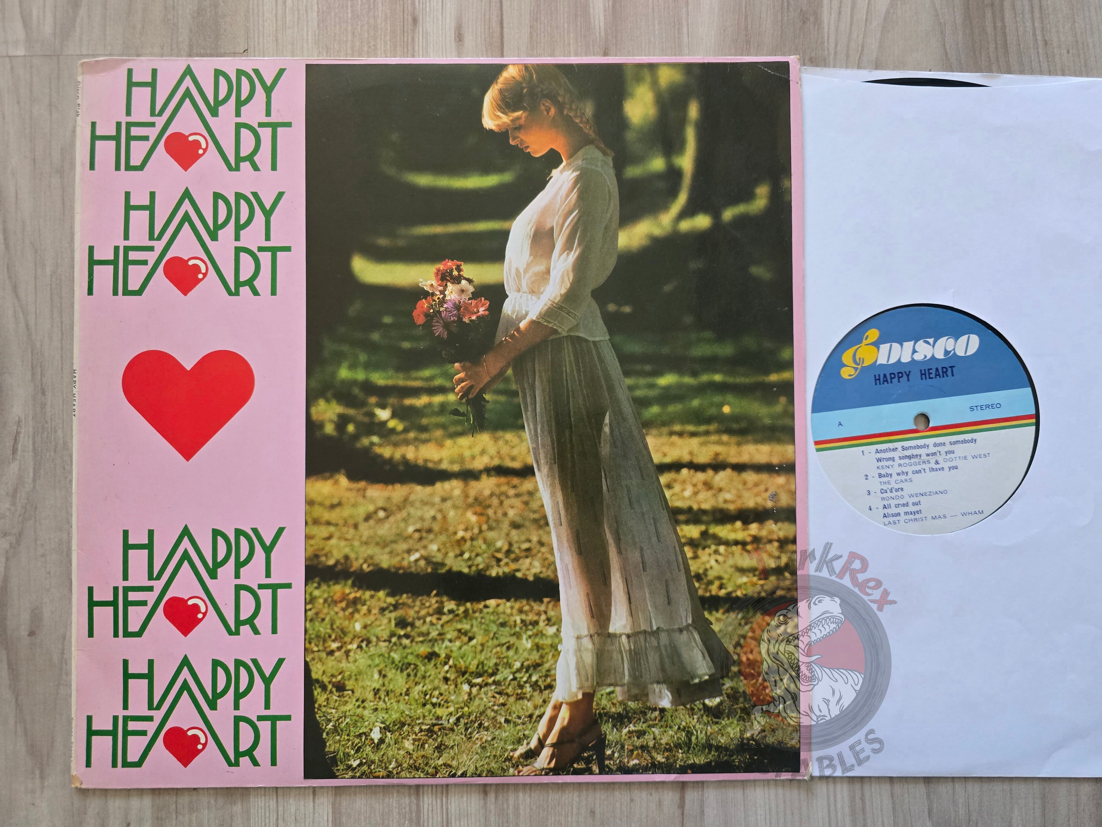 Various – Happy Heart Turkish Pressing Vinyl Turkey Edition