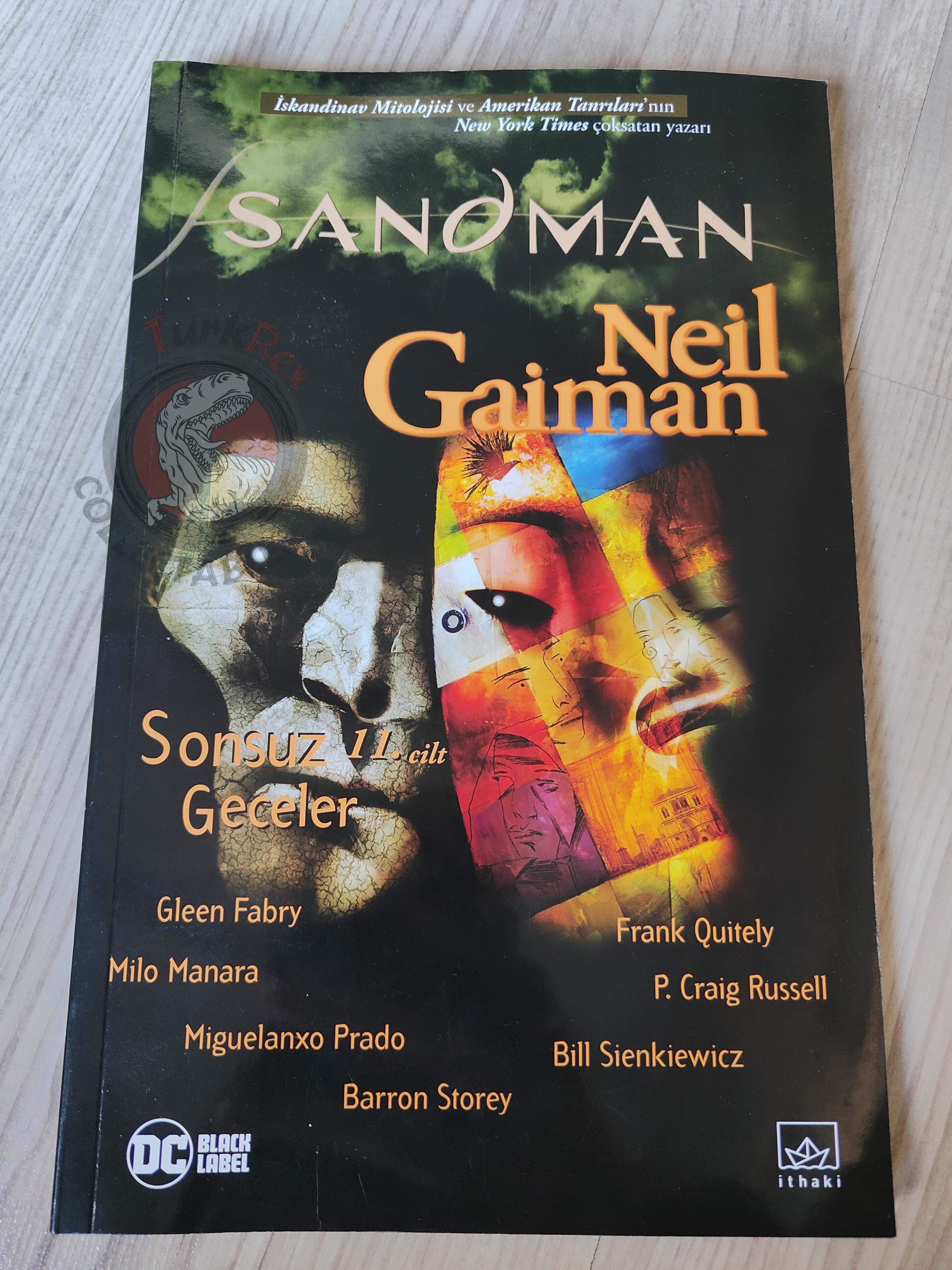 The Sandman Vol #11: Endless Nights Turkish Comic Turkey