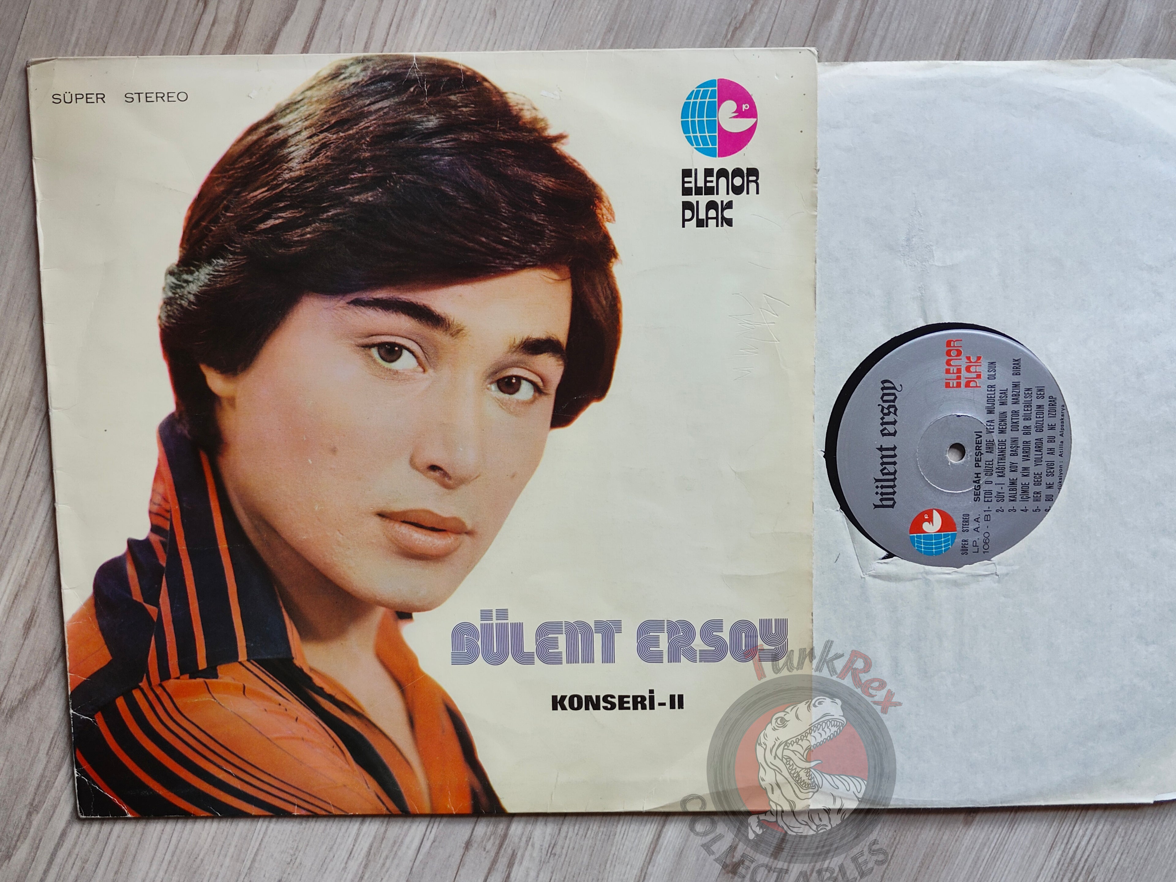 Bülent Ersoy – Bülent Ersoy Konseri II Turkish Pressing Vinyl Turkey Edition