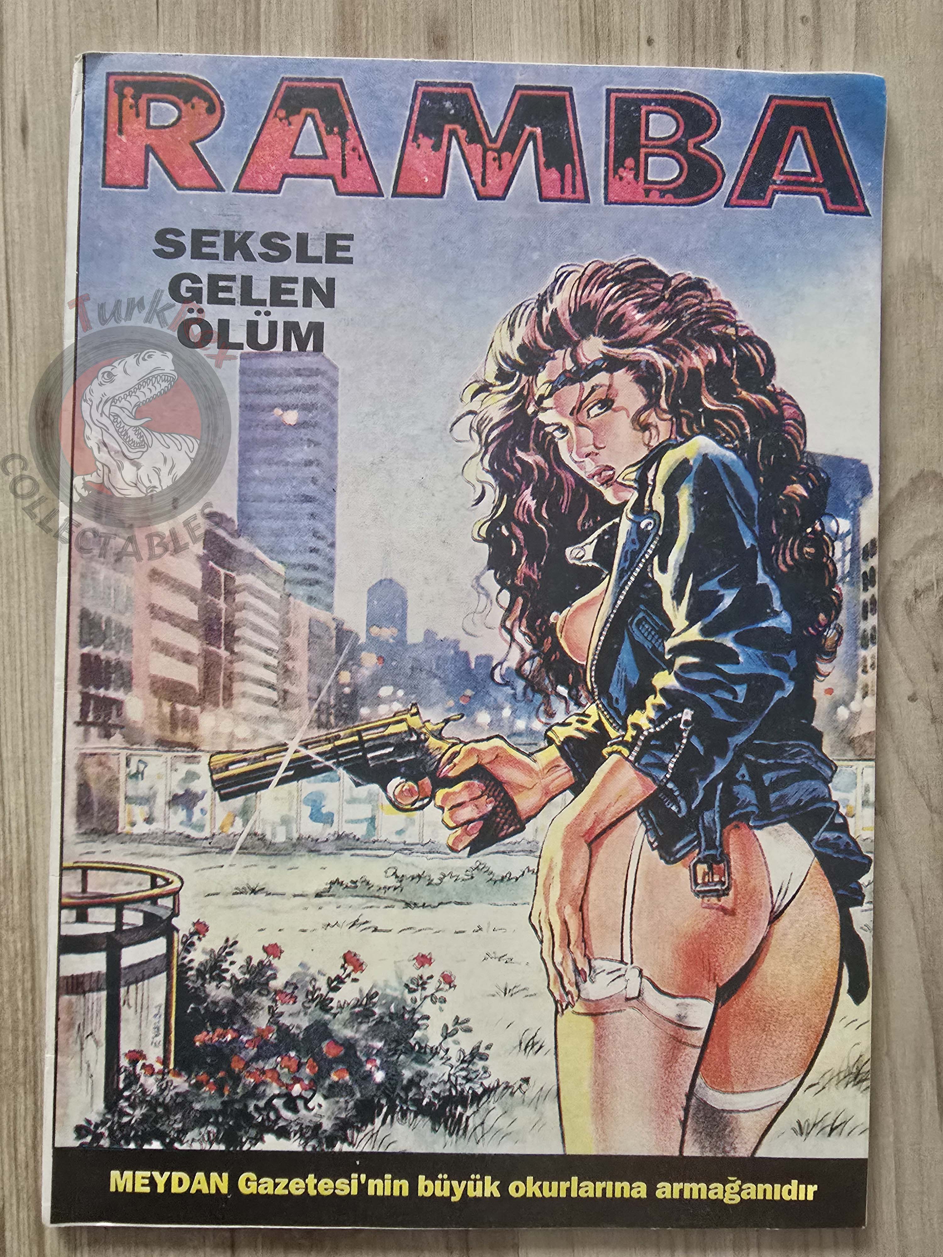Ramba #3 1994 Il boss si umilia Turkish Comic Turkey Eros Comix Erotic