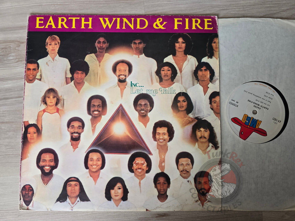 Earth, Wind & Fire – Faces Turkish Pressing Vinyl Turkey Edition