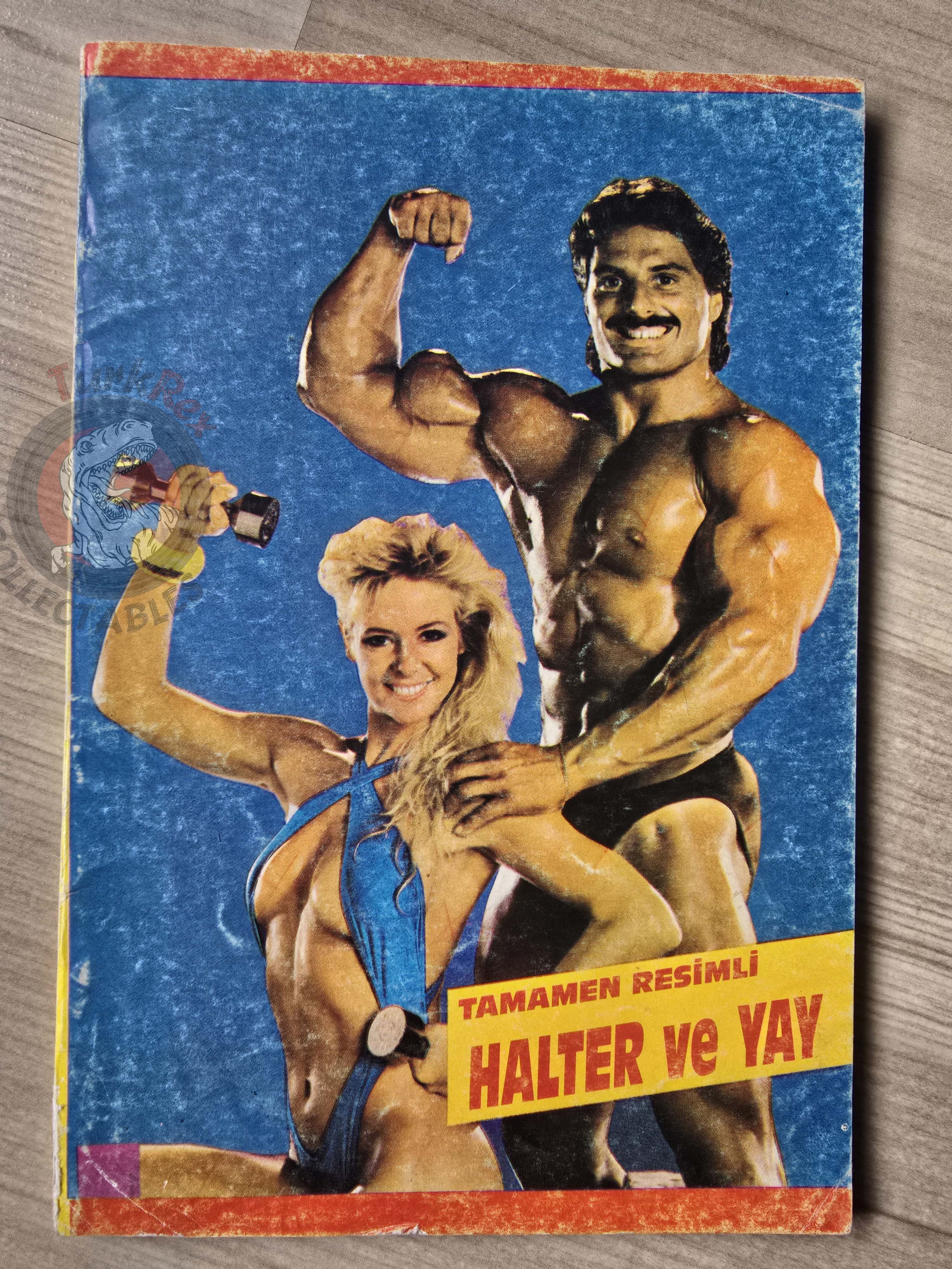 Bodybuilding Technics 1989 Turkish Book Turkey Lou Ferrigno Joe Bucci