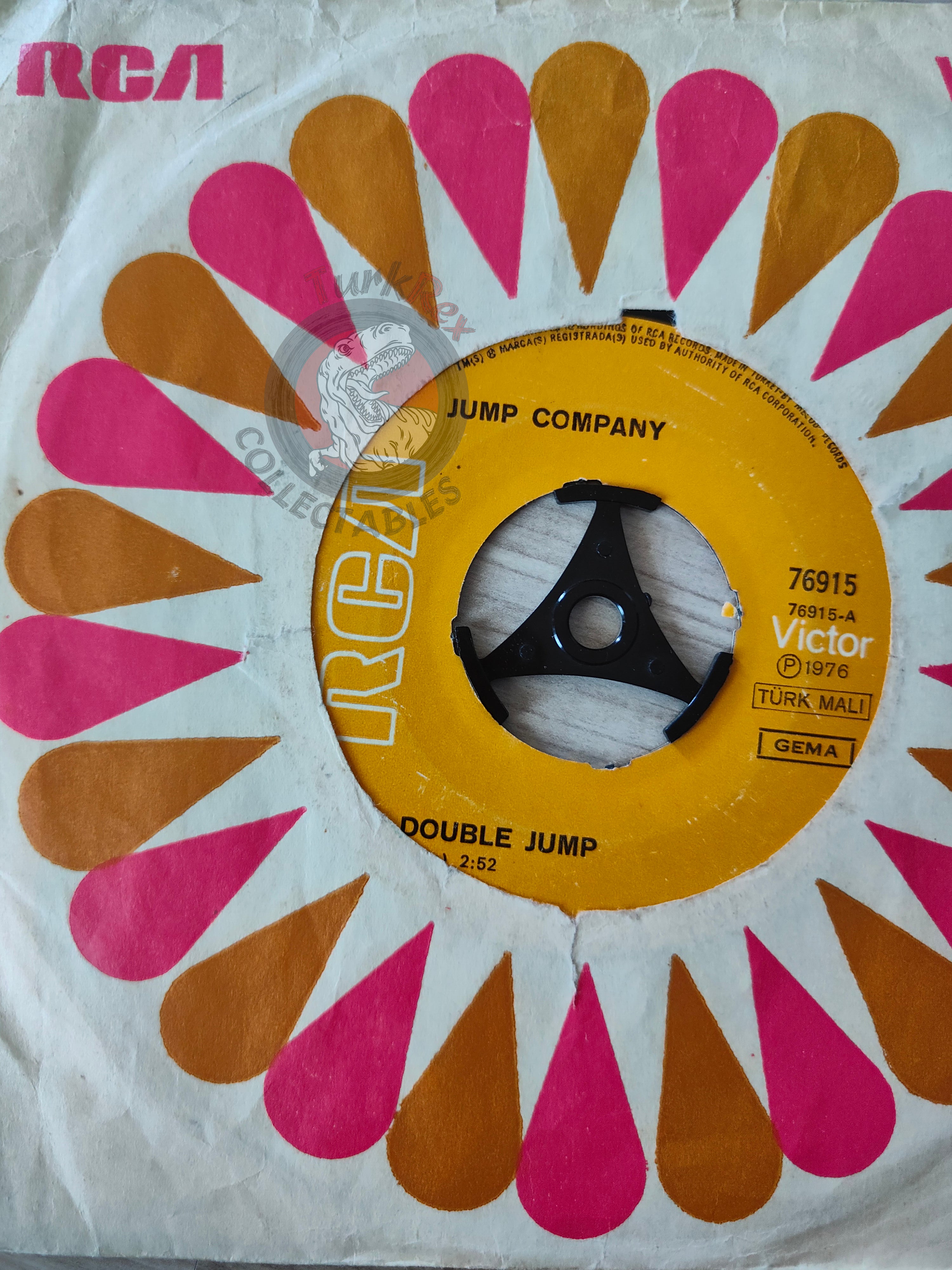 Jump Company – Double Jump 7" Turkish Pressing Vinyl Turkey Edition