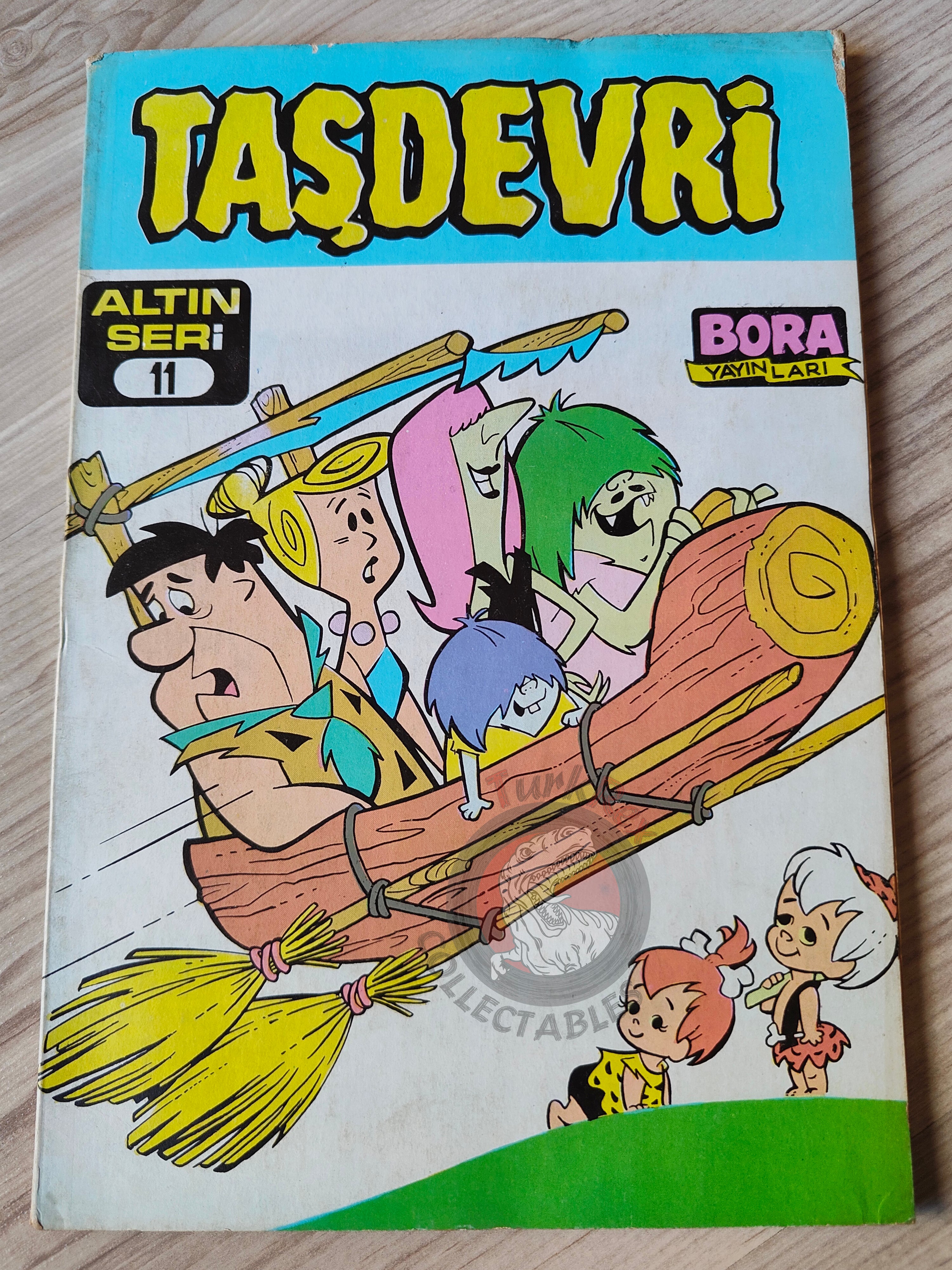 The Flintstones –  Altın Seri #11 80s Turkish Comic Turkey