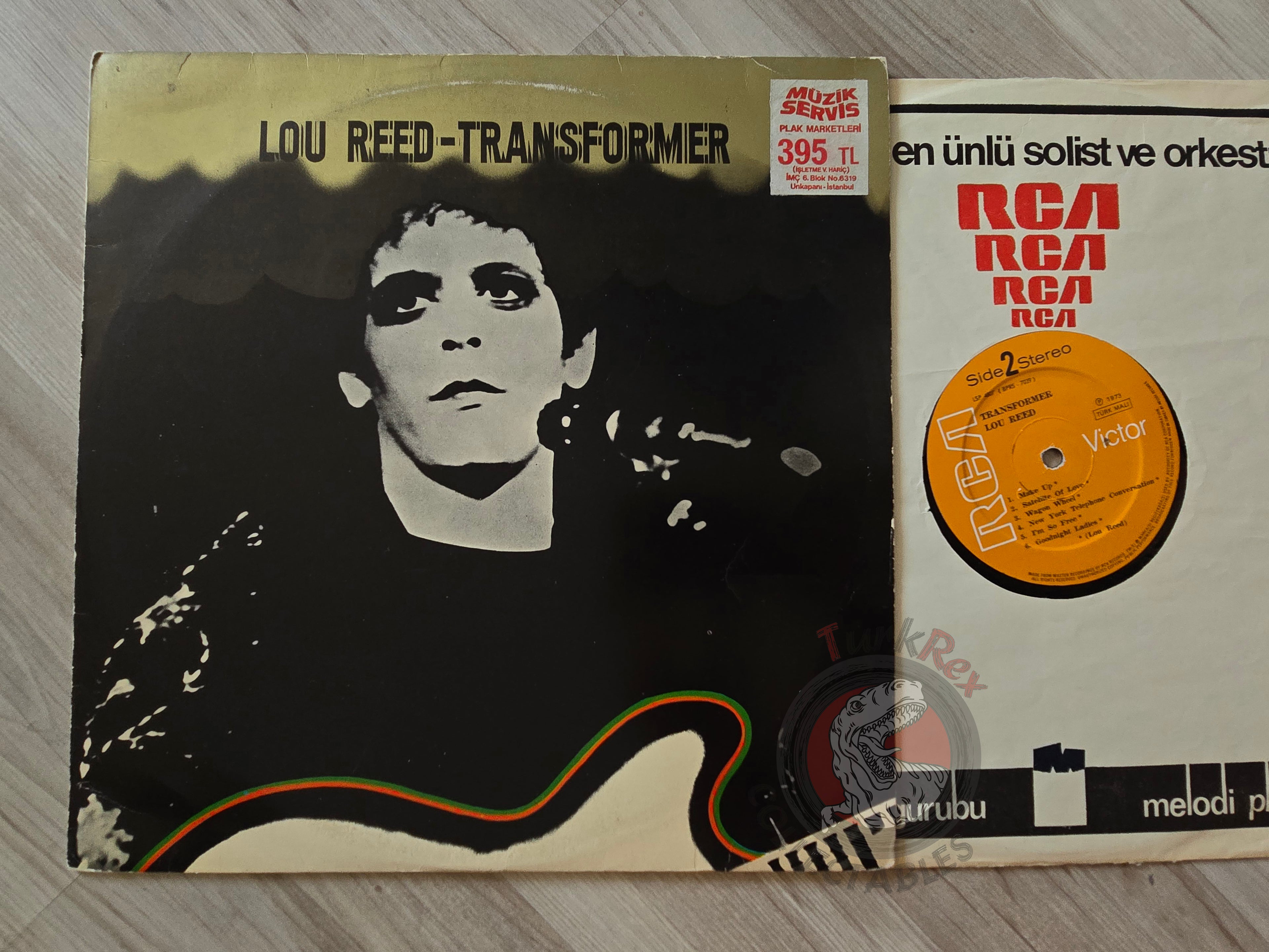 Lou Reed – Transformer Turkish Pressing Vinyl Turkey Edition