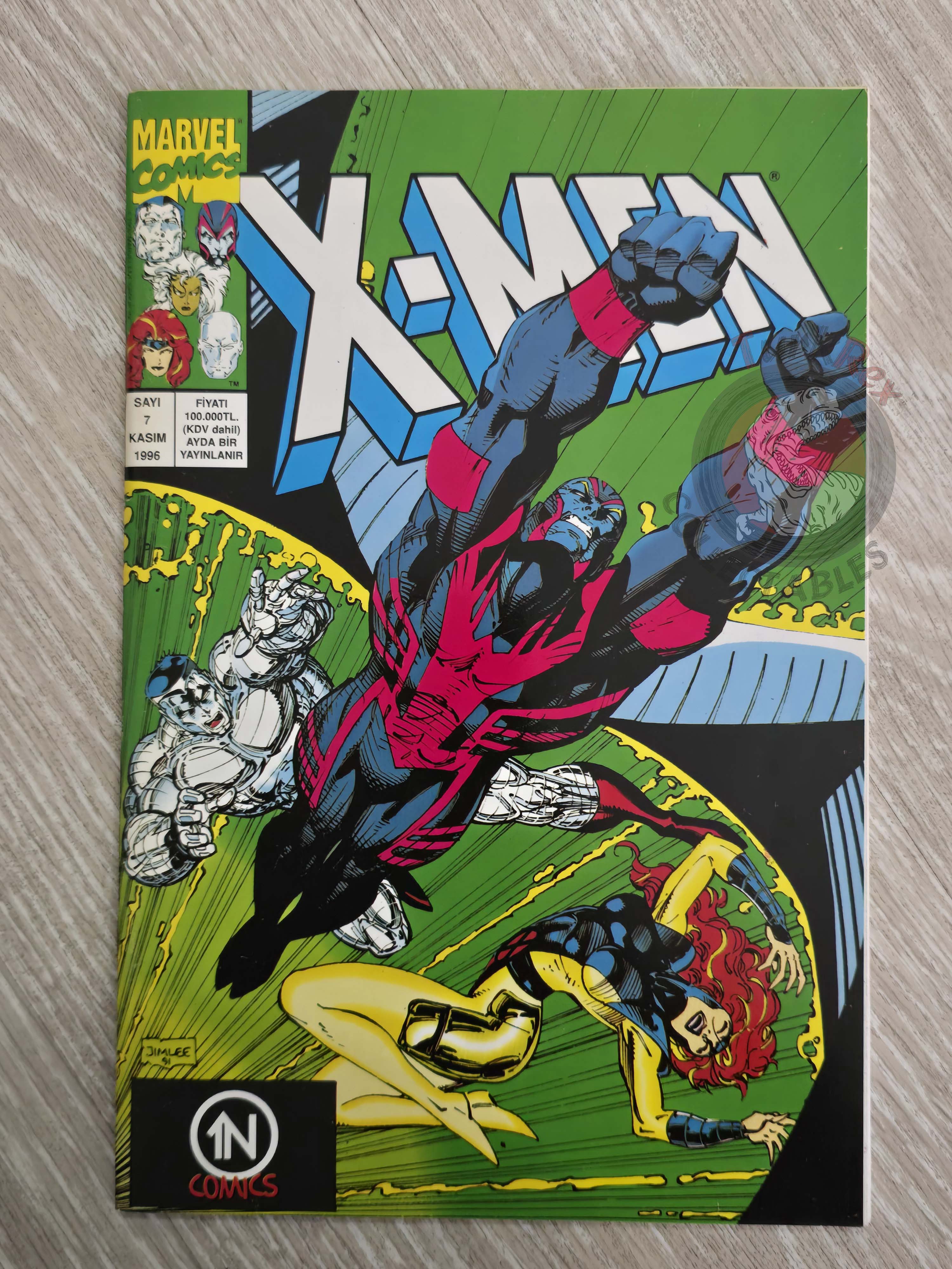 X-Men #7 1996 Turkish Comic Turkey Uncanny X-Men #285 #286