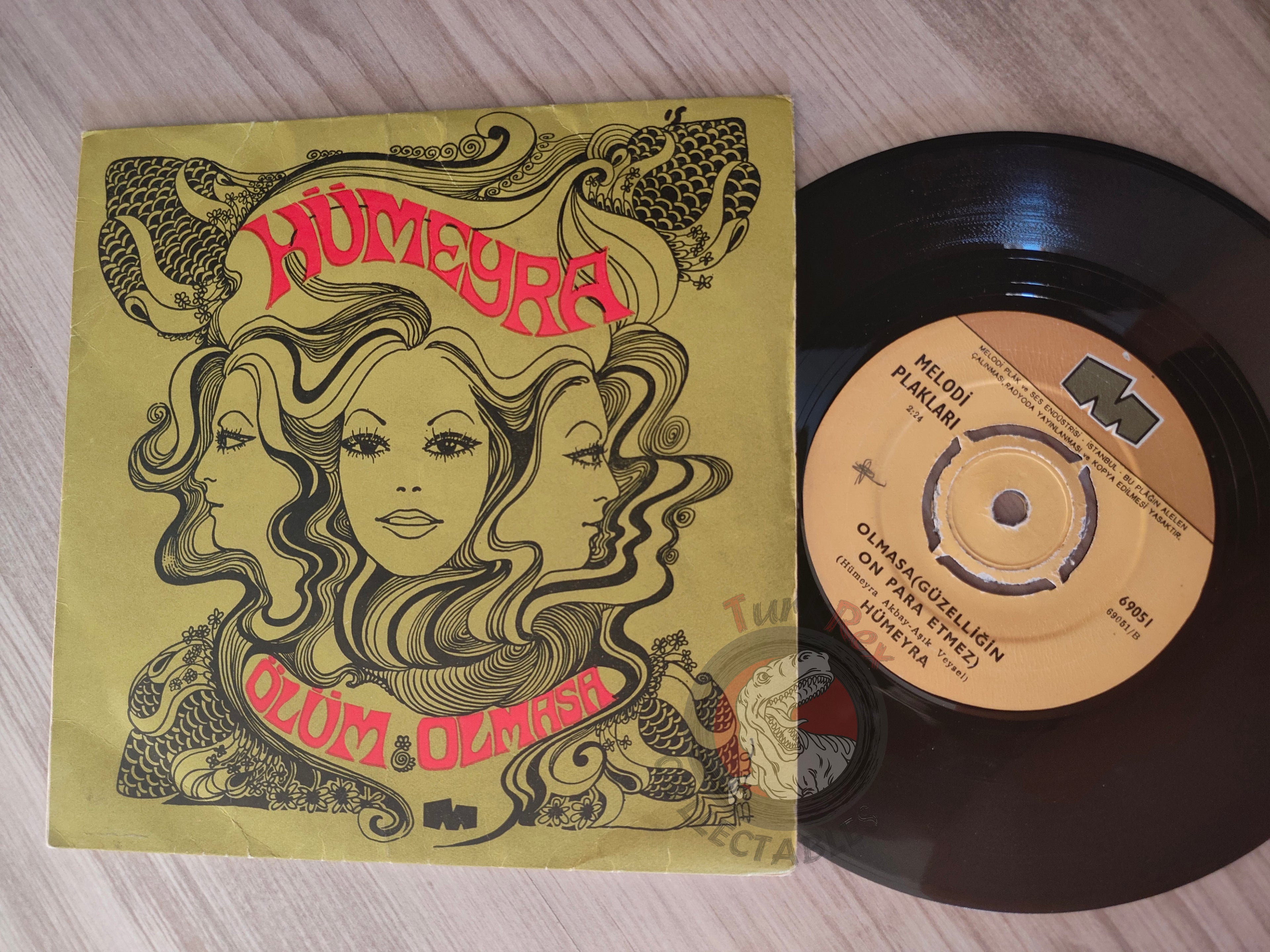 Hümeyra – Ölüm 7" Turkish Pressing Vinyl Turkey Edition