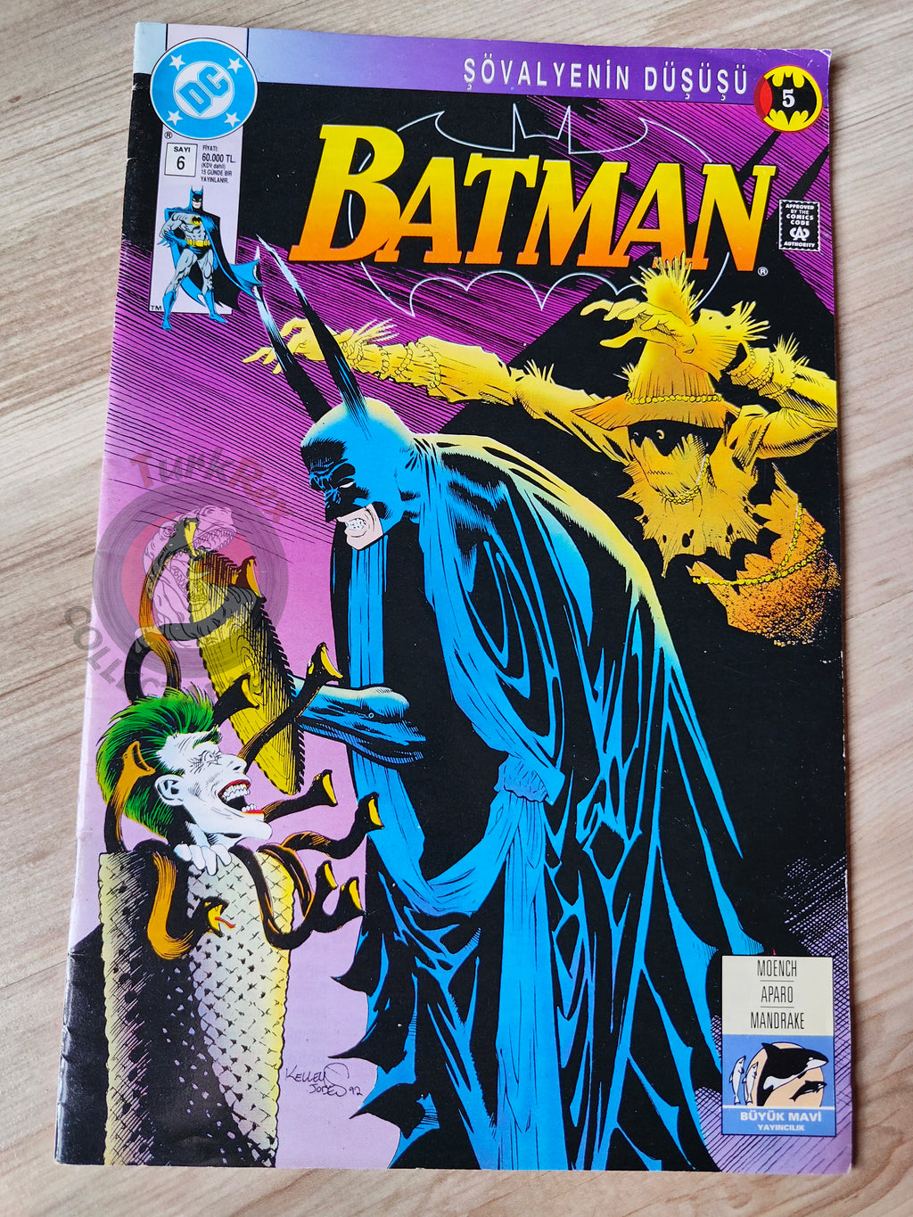 Batman: Knightfall #5 1995 Turkish Comic Turkey #494