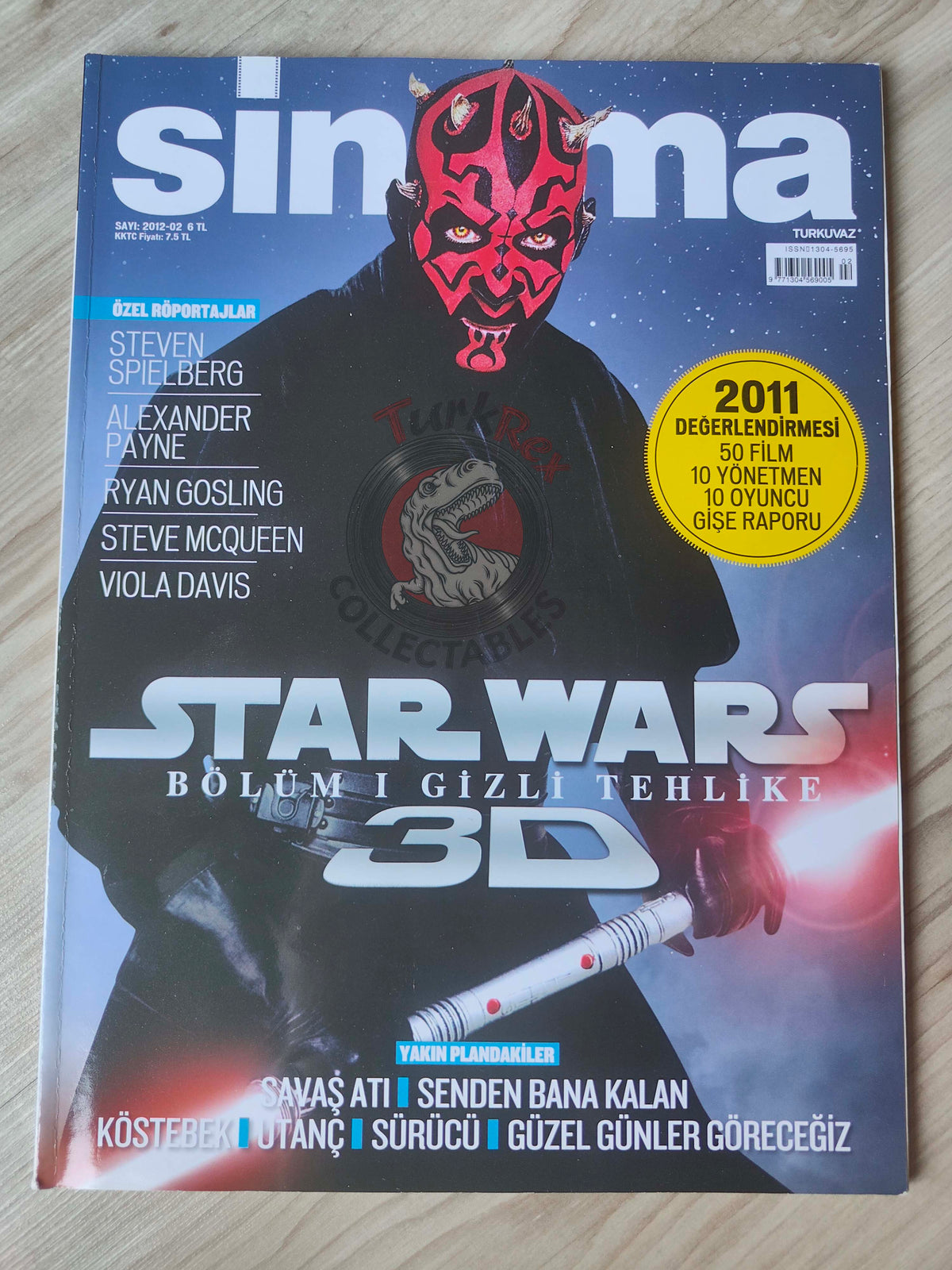 Sinema 2012 Star Wars: Episode I – The Phantom Menace Turkish Mag Turkey Steven Spielberg