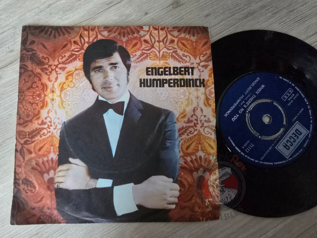 Engelbert Humperdinck – When There's No You 7" Turkish Pressing Vinyl Turkey Edition