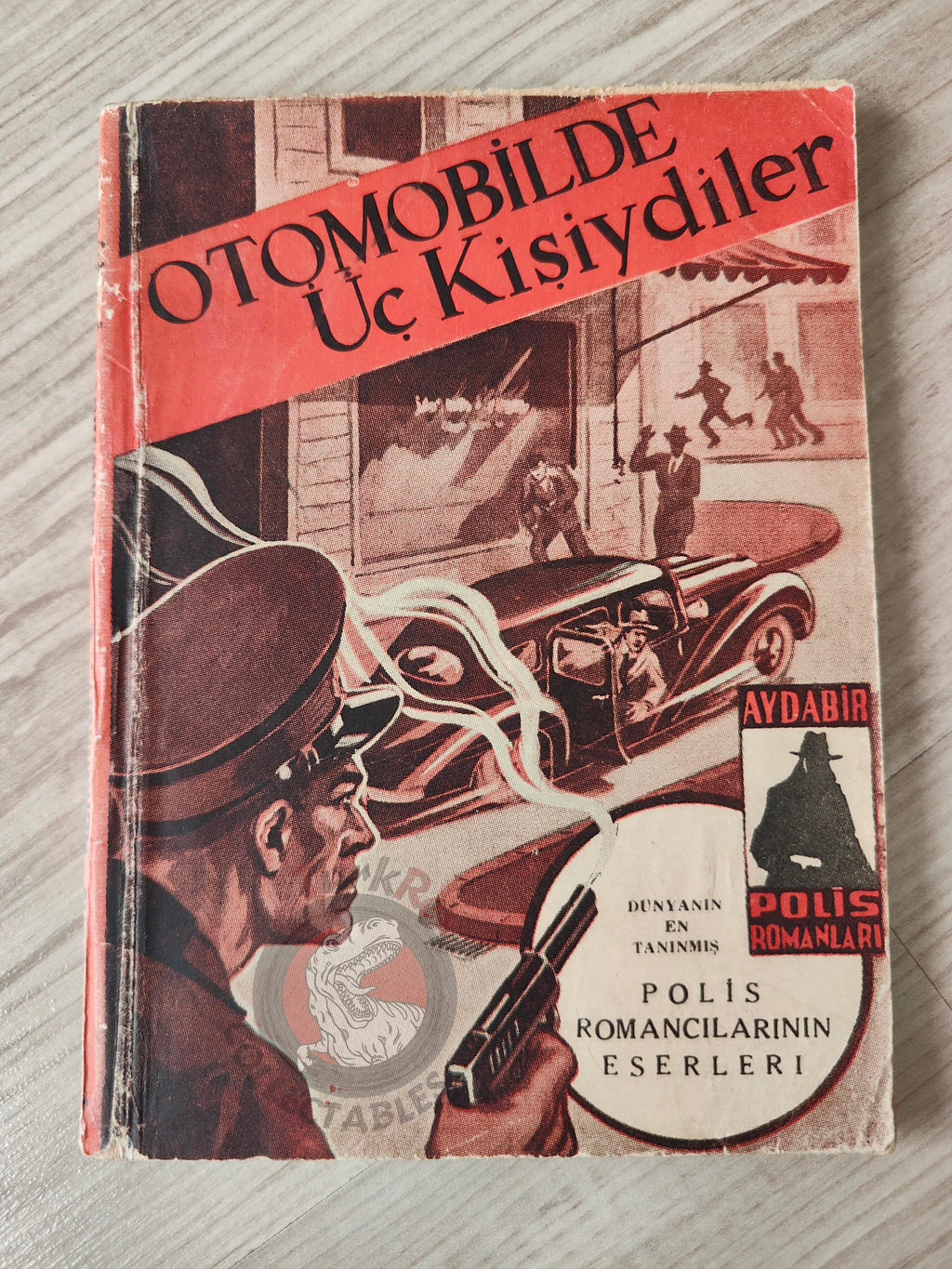 MacKinlay Kantor – The Trail of the Brown Sedan 1955 1st Turkish Book Turkey