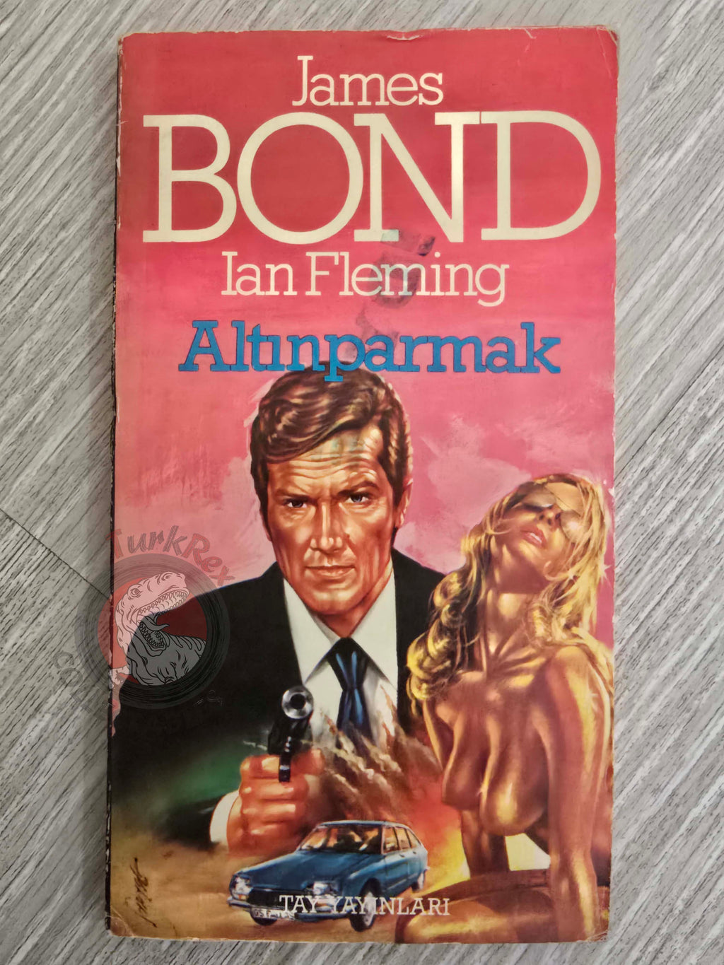 James Bond - Goldfinger 1984 1st Turkish Book Turkey Ian Fleming