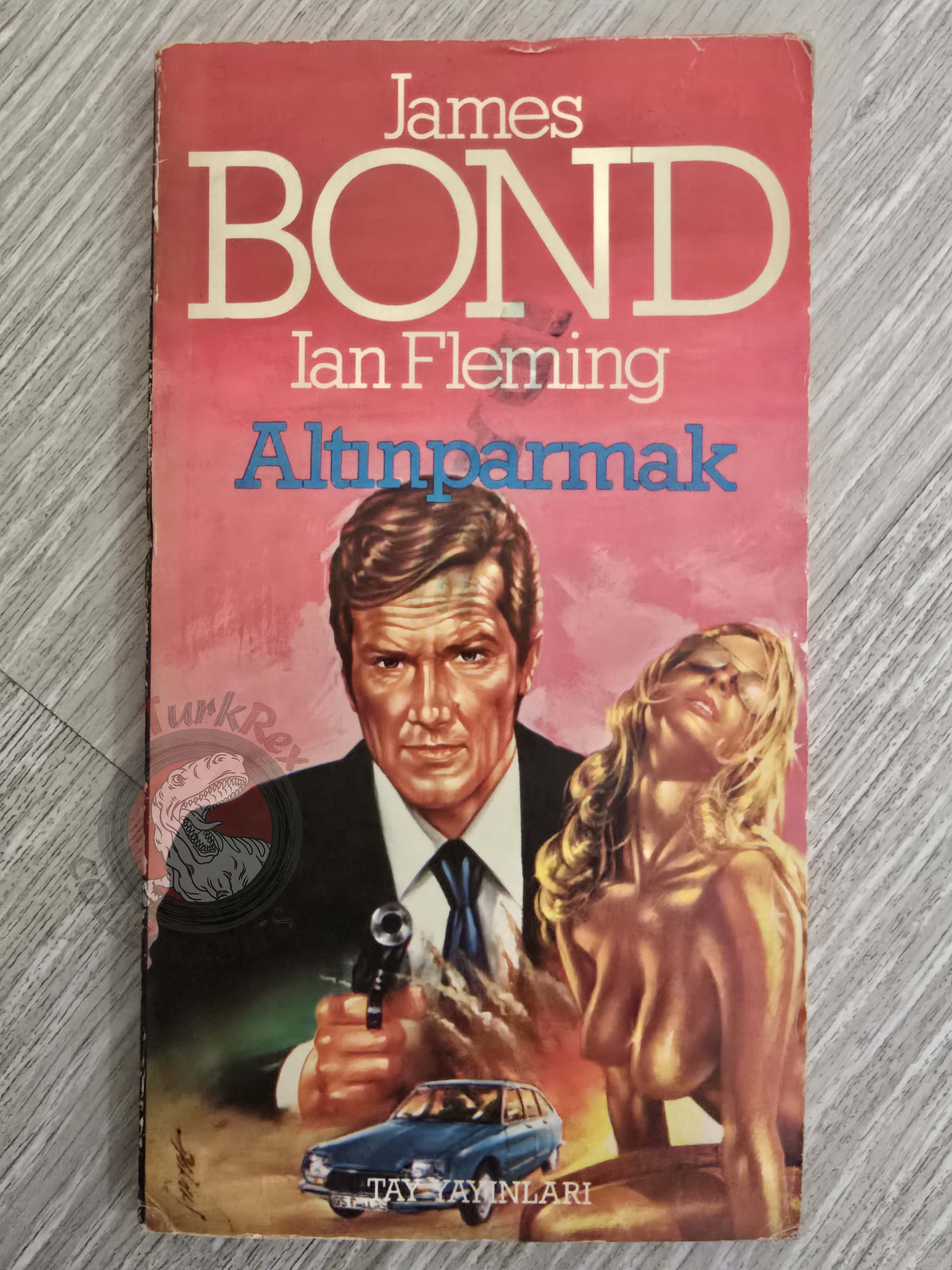 James Bond - Goldfinger 1984 1st Turkish Book Turkey Ian Fleming