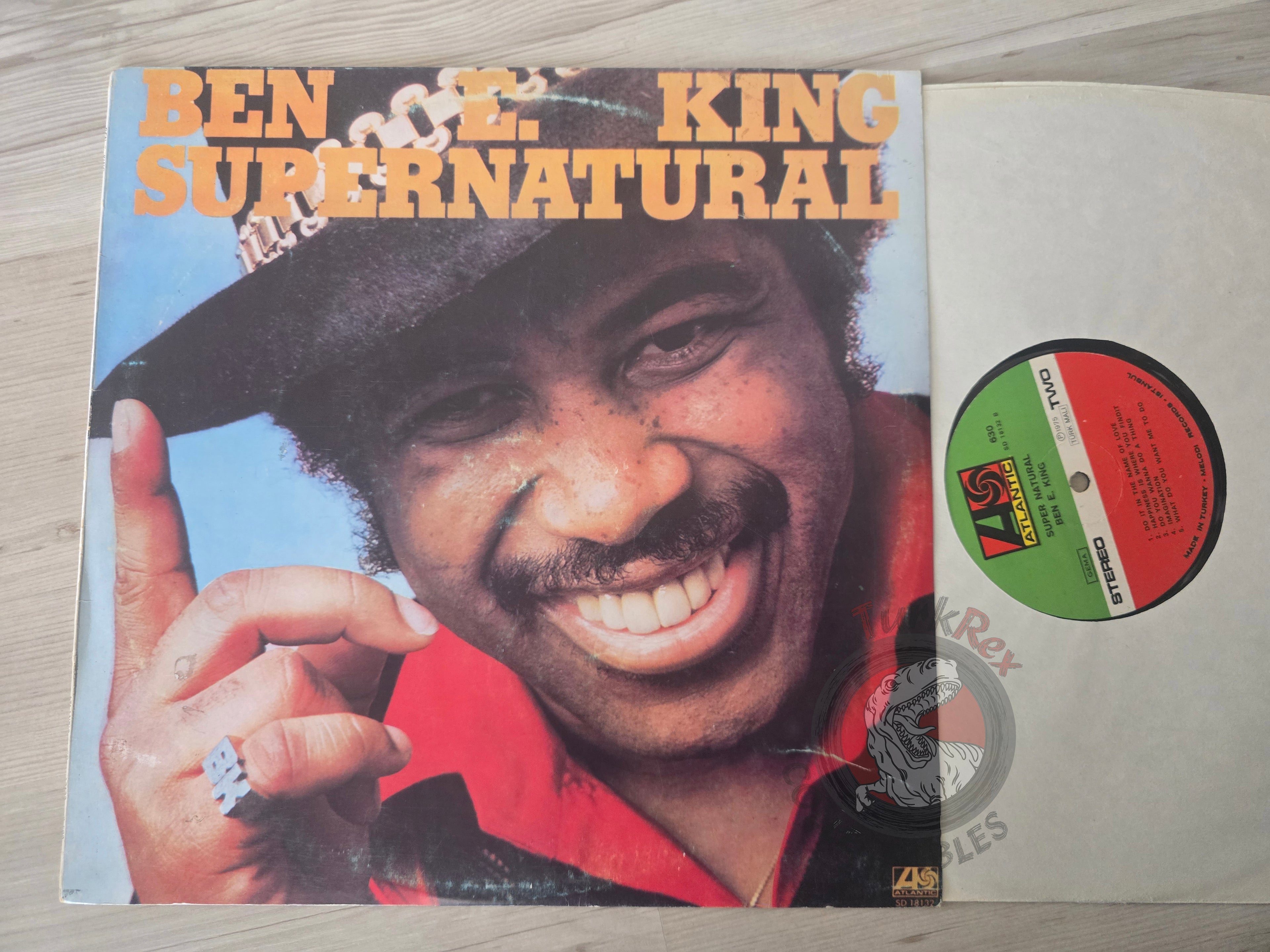 Ben E. King – Supernatural Turkish Pressing Vinyl Turkey Edition