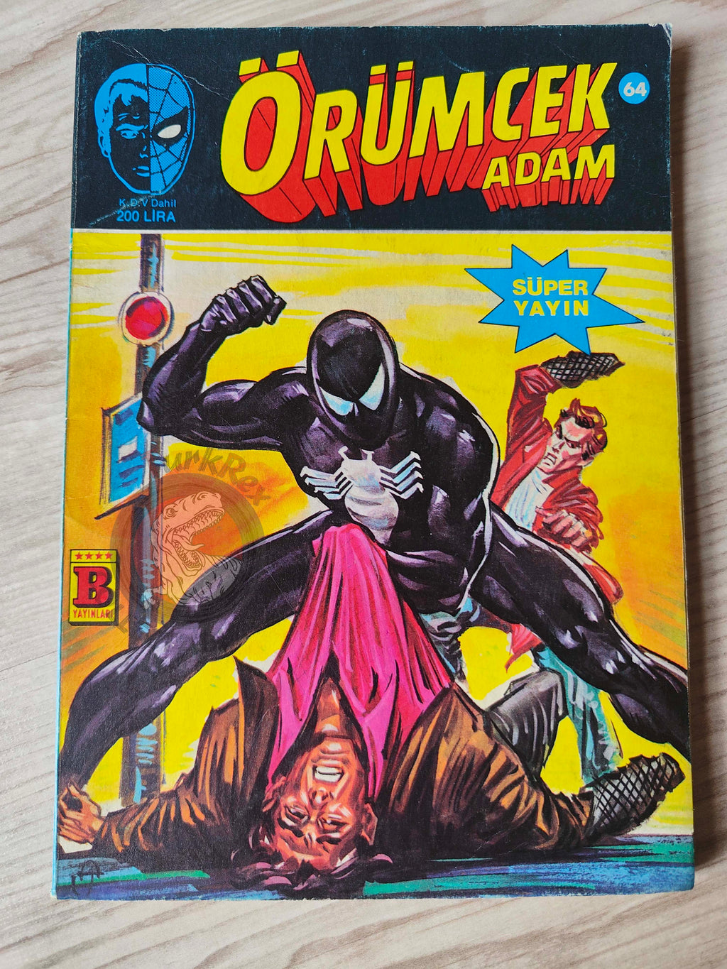 Spider-Man #64 1987 Turkish Comic Turkey Spectacular #93 #94 #95