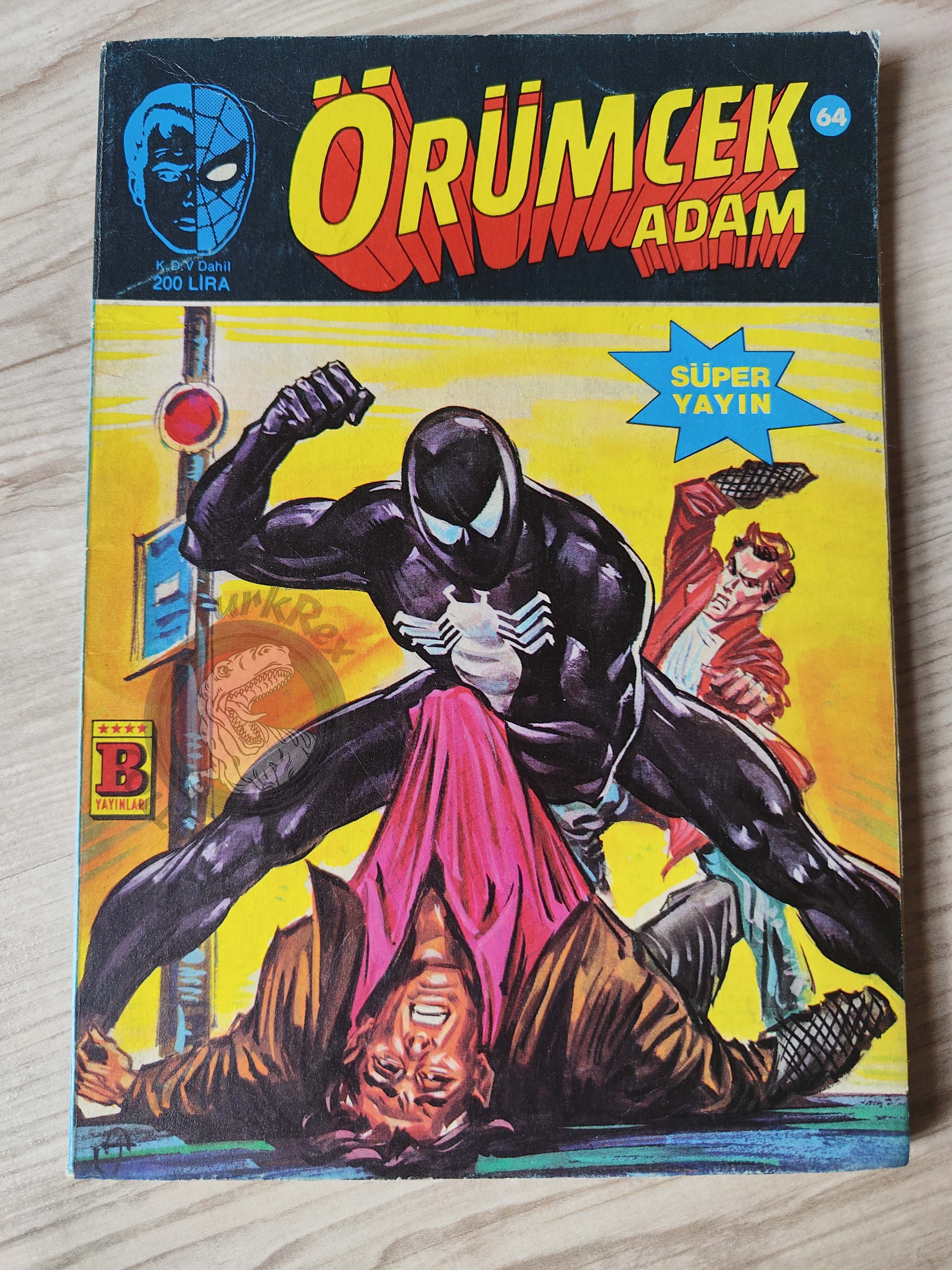Spider-Man #64 1987 Turkish Comic Turkey Spectacular #93 #94 #95
