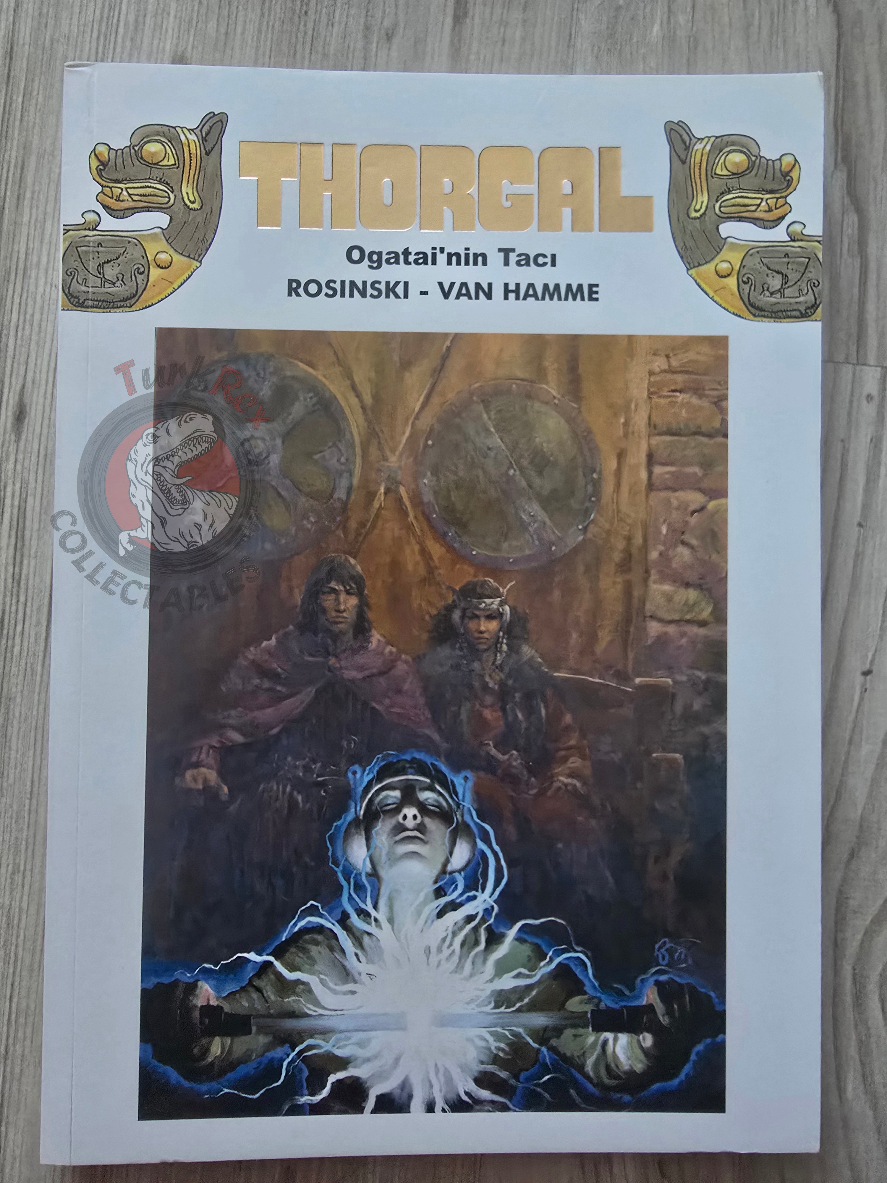 Thorgal Vol #5 La Couronne d'Ogotai Turkish Comic Turkey #19 #20 #21