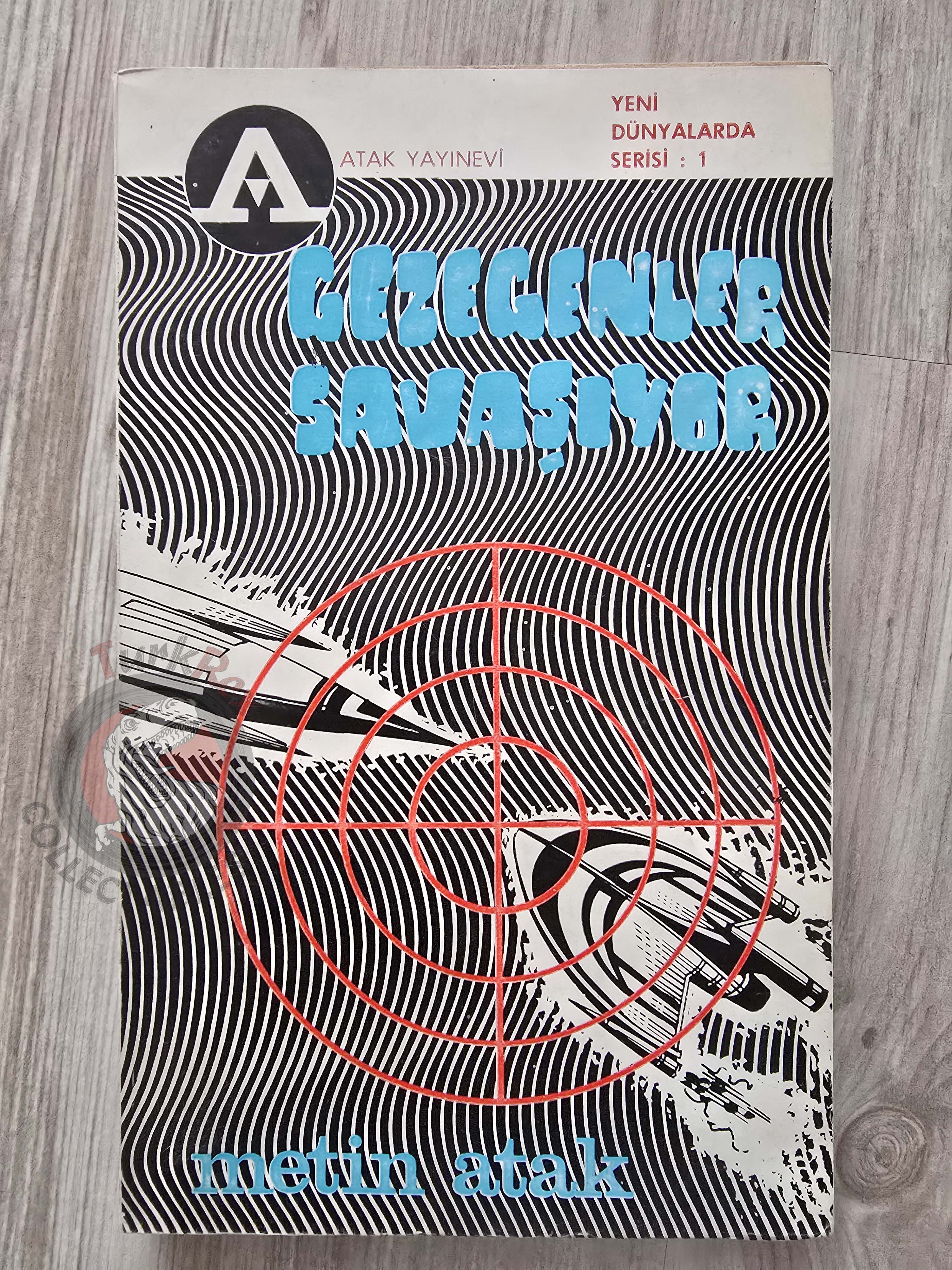 Metin Atak  – Planets at War 1971 1st Turkish Book Turkey