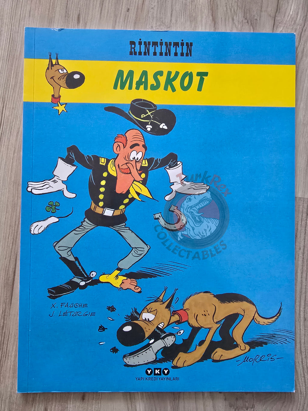 Rantanplan – La Mascotte 2015 Turkish Comic Turkey Lucky Luke