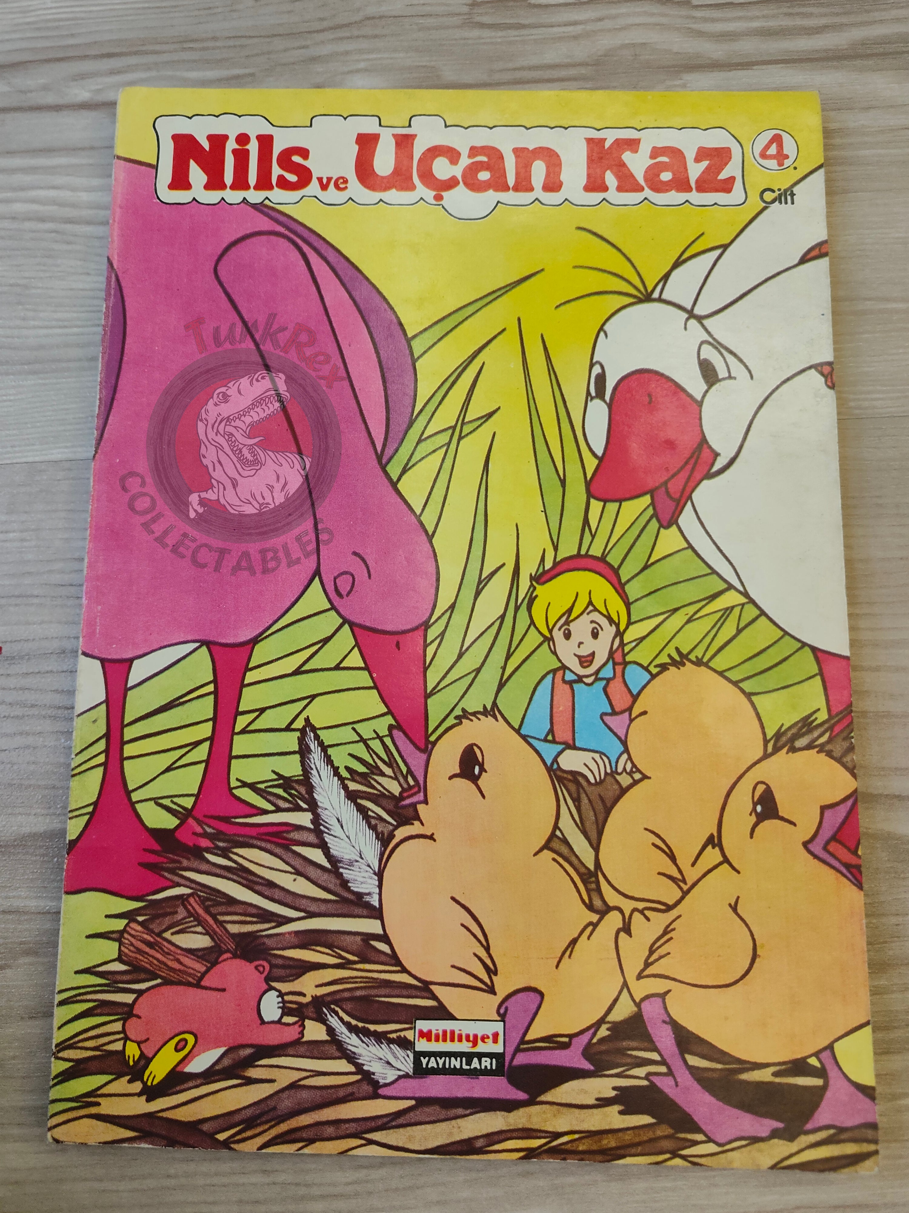 The Wonderful Adventures of Nils #4 1985 Turkish Comic Turkey Selma Lagerlöf