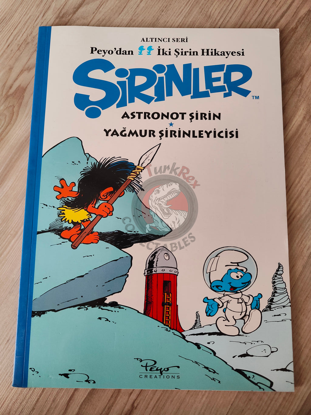 The Smurfs #6 The Astrosmurf 2013 Turkish Comic Turkey Schtroumpf