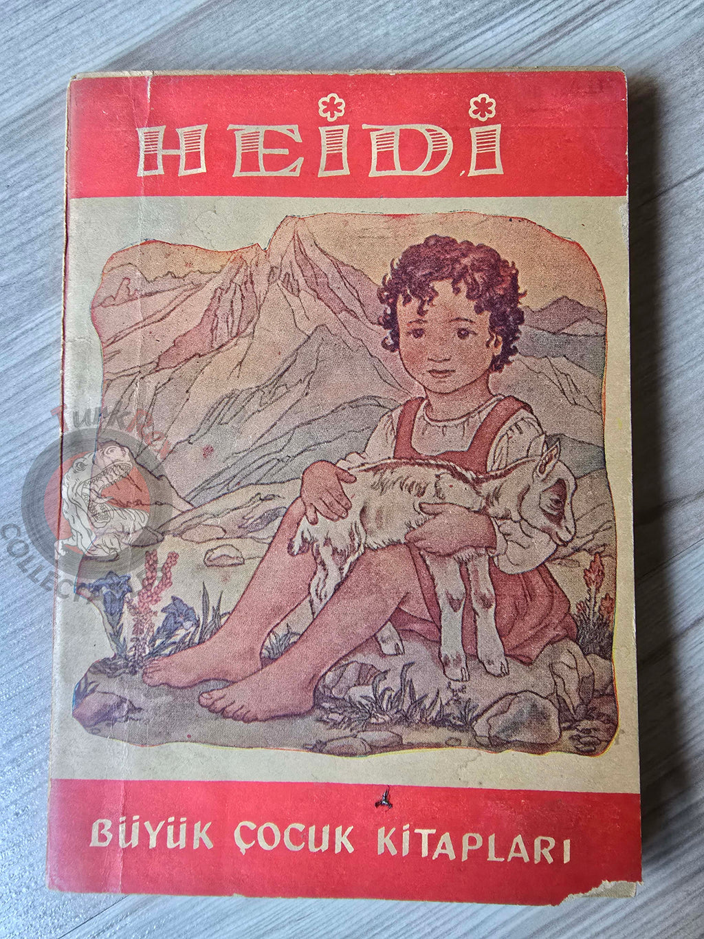Johanna Spyri – Heidi 1964 Turkish Book Turkey Illustrated