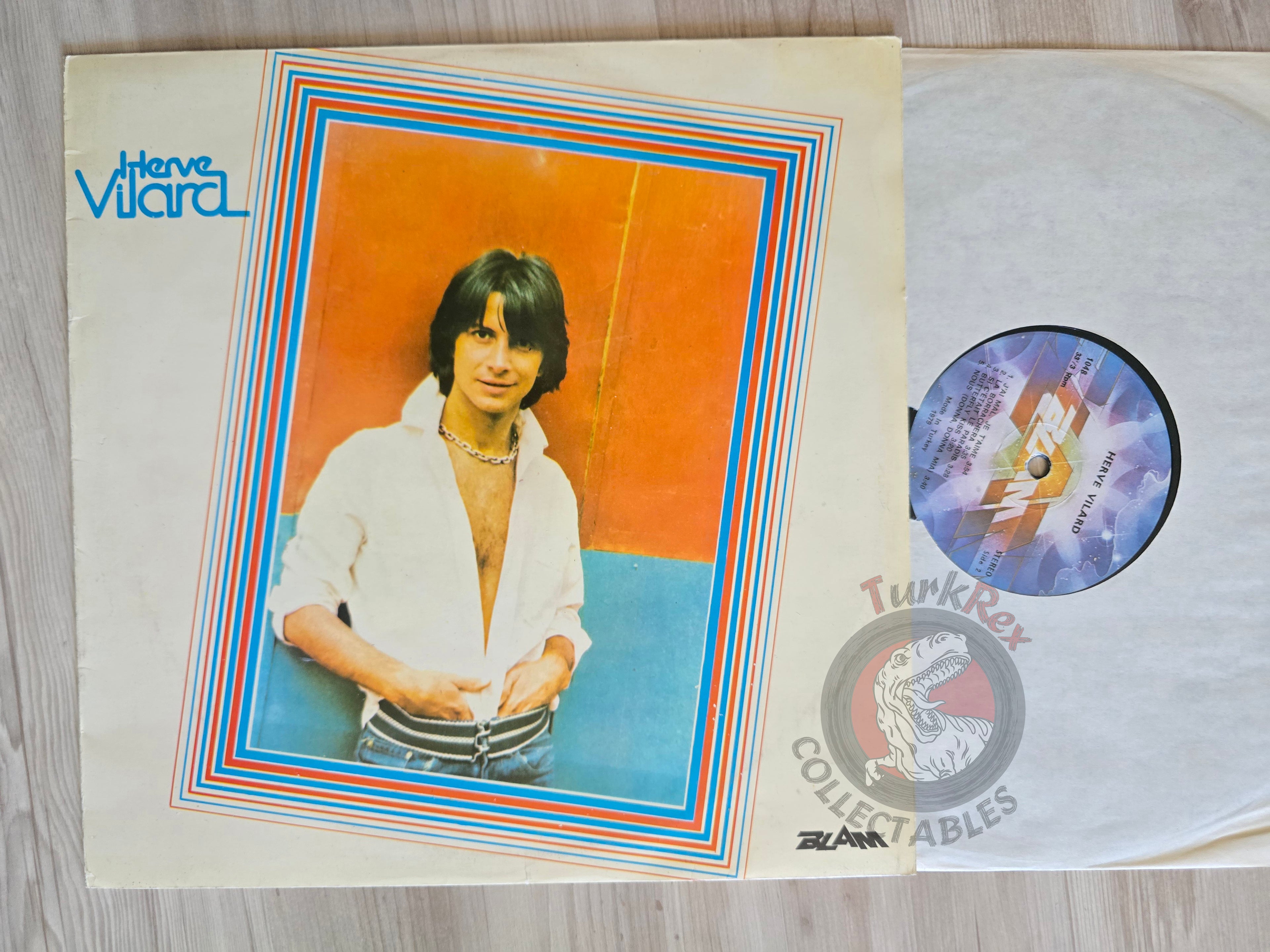 Hervé Vilard – Herve Vilard Turkish Pressing Vinyl Turkey Edition