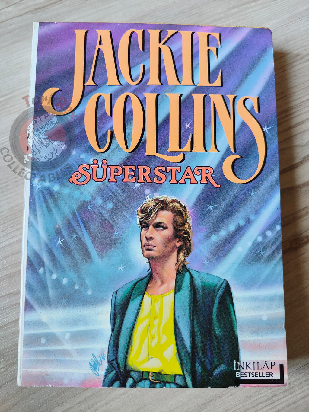 Jackie Collins – Rock Star 1989 1st Turkish Book Turkey