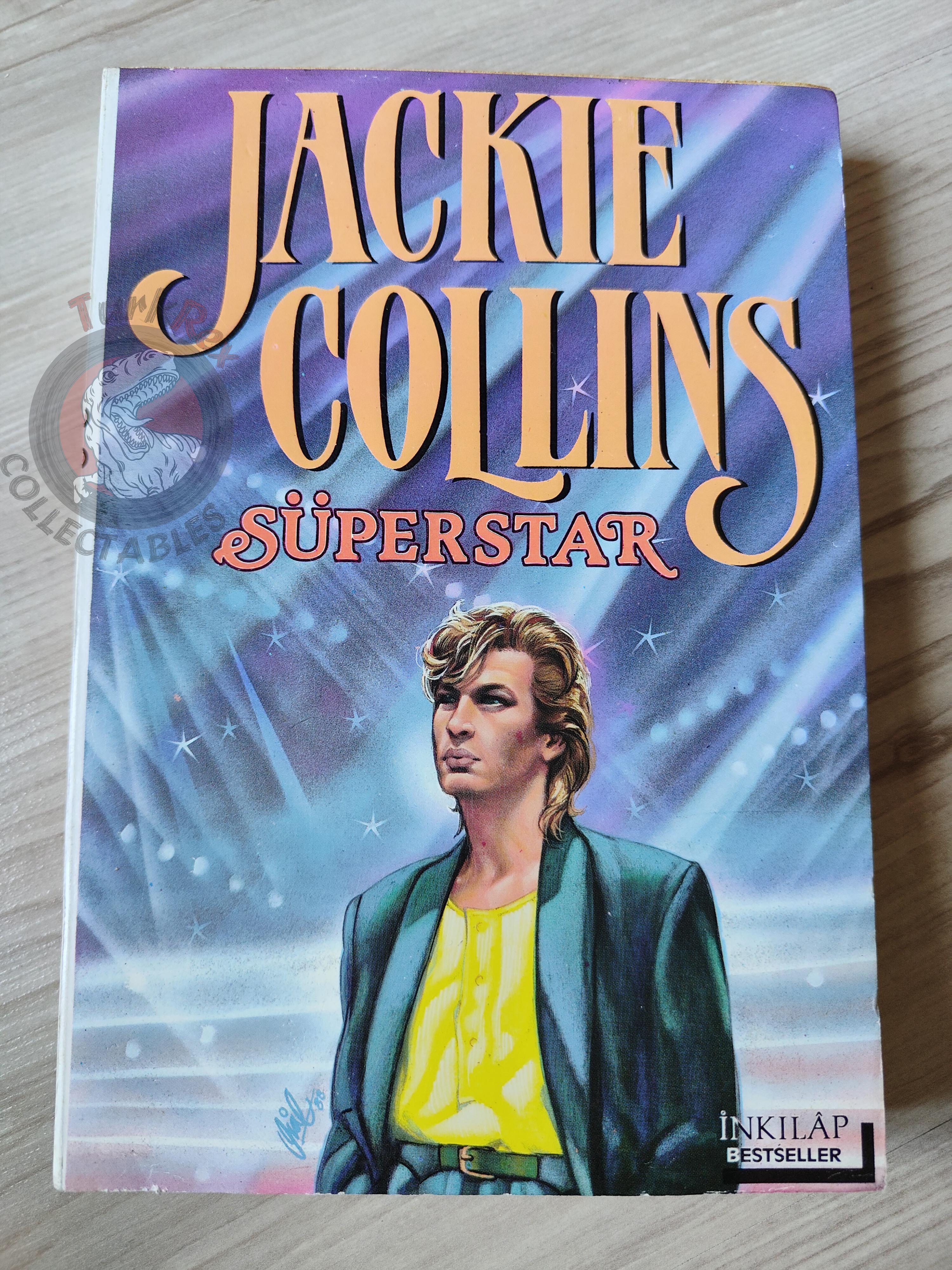 Jackie Collins – Rock Star 1989 1st Turkish Book Turkey