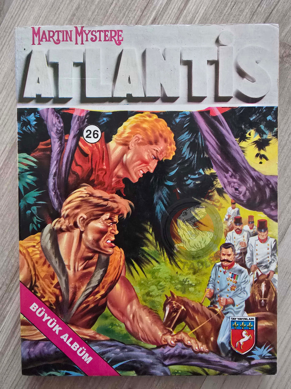Martin Mystère #26 Il Presagio 80s Turkish Comic Turkey #66 #68