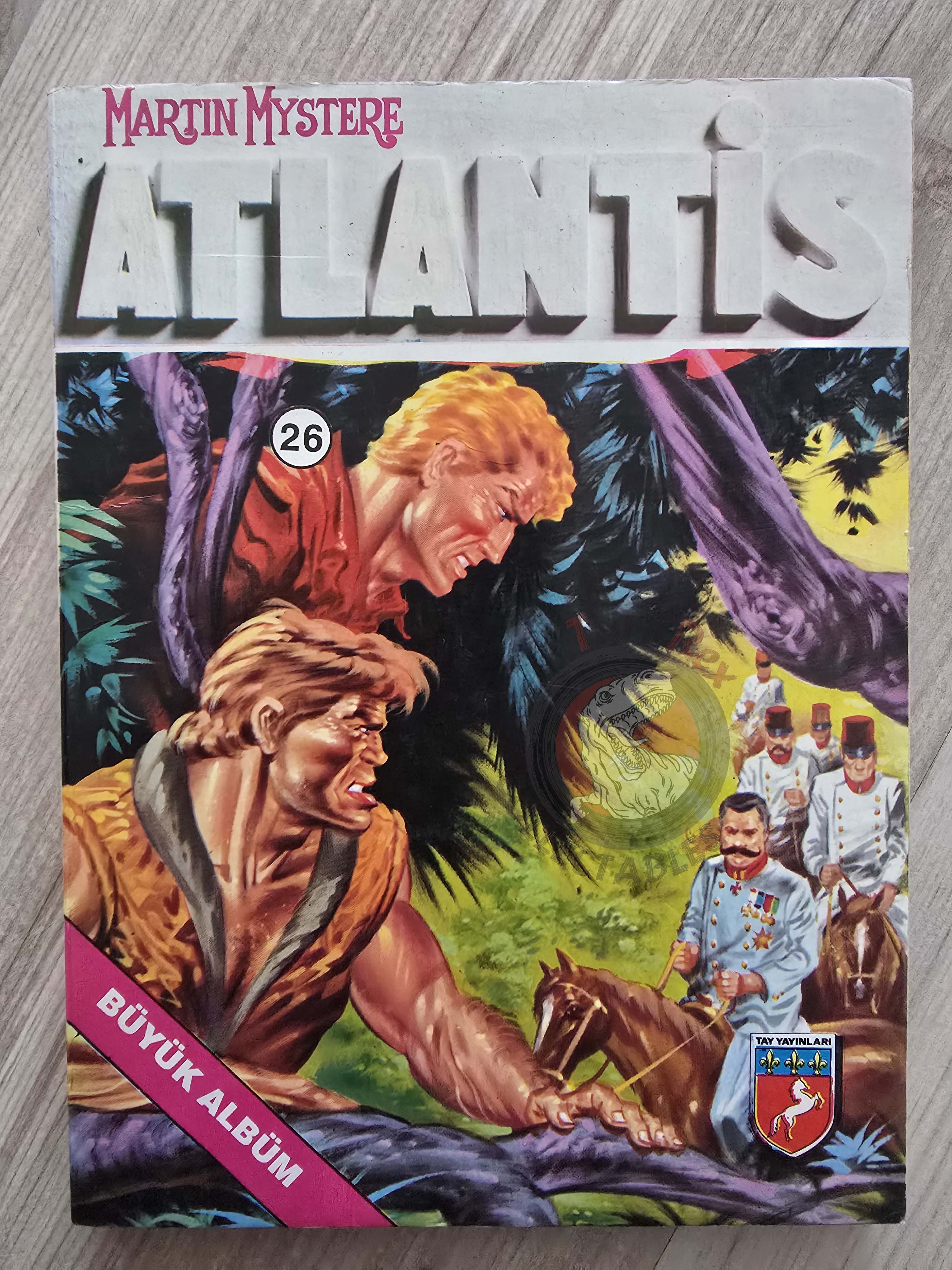 Martin Mystère #26 Il Presagio 80s Turkish Comic Turkey #66 #68