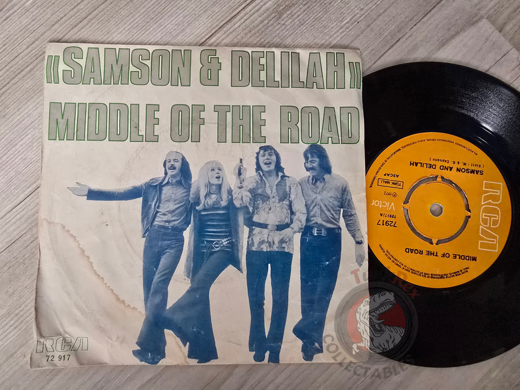 Middle Of The Road – Samson & Delilah 7" Turkish Pressing Vinyl Turkey Edition