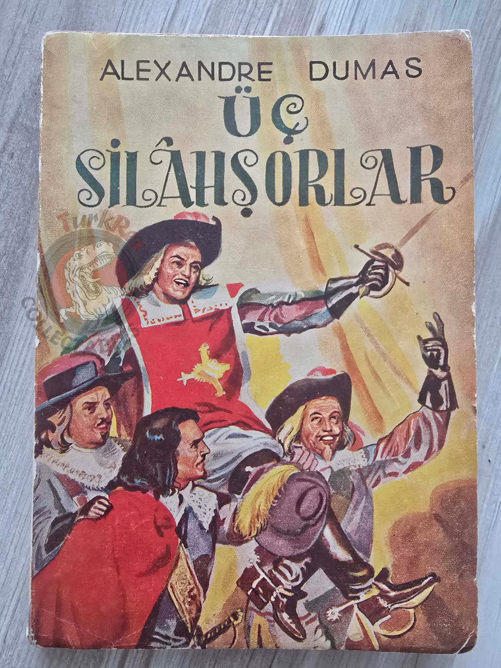 Alexandre Dumas –  The Three Musketeers 1957 Turkish Book Turkey