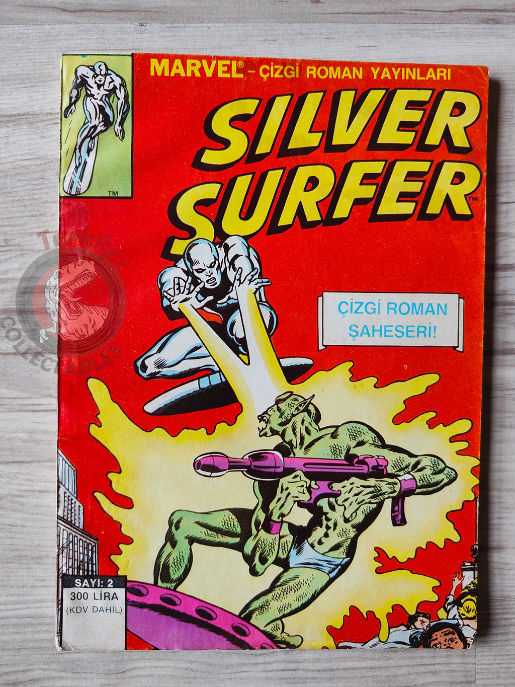 Silver Surfer #2 1987 Turkish Comic Turkey #3 Fantasy Masterpieces #2