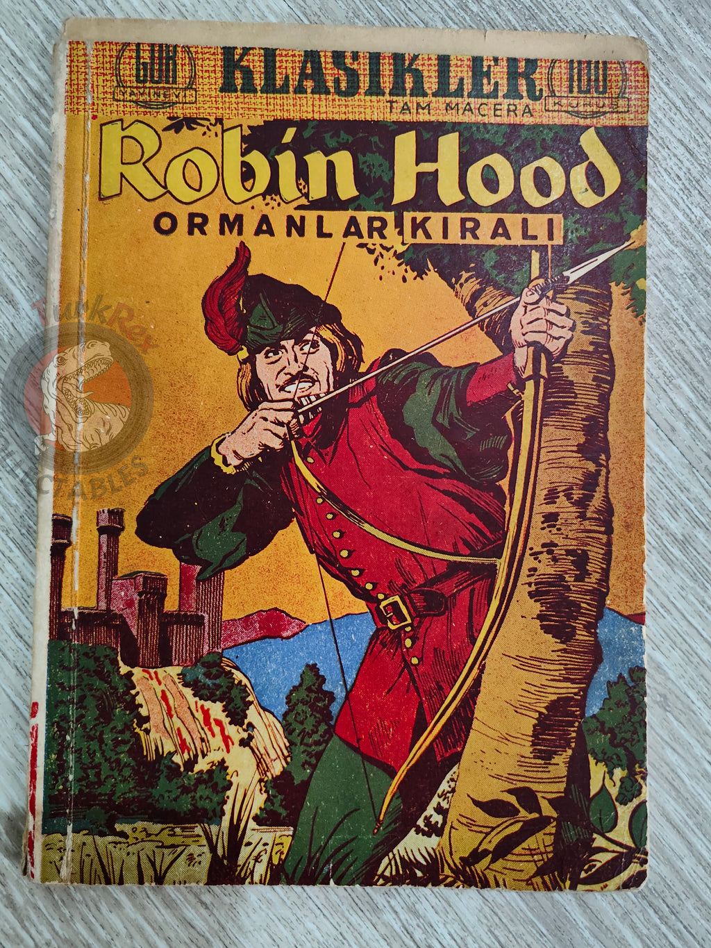 Robin Hood 1962 Turkish Comic Turkey Classics Illustrated