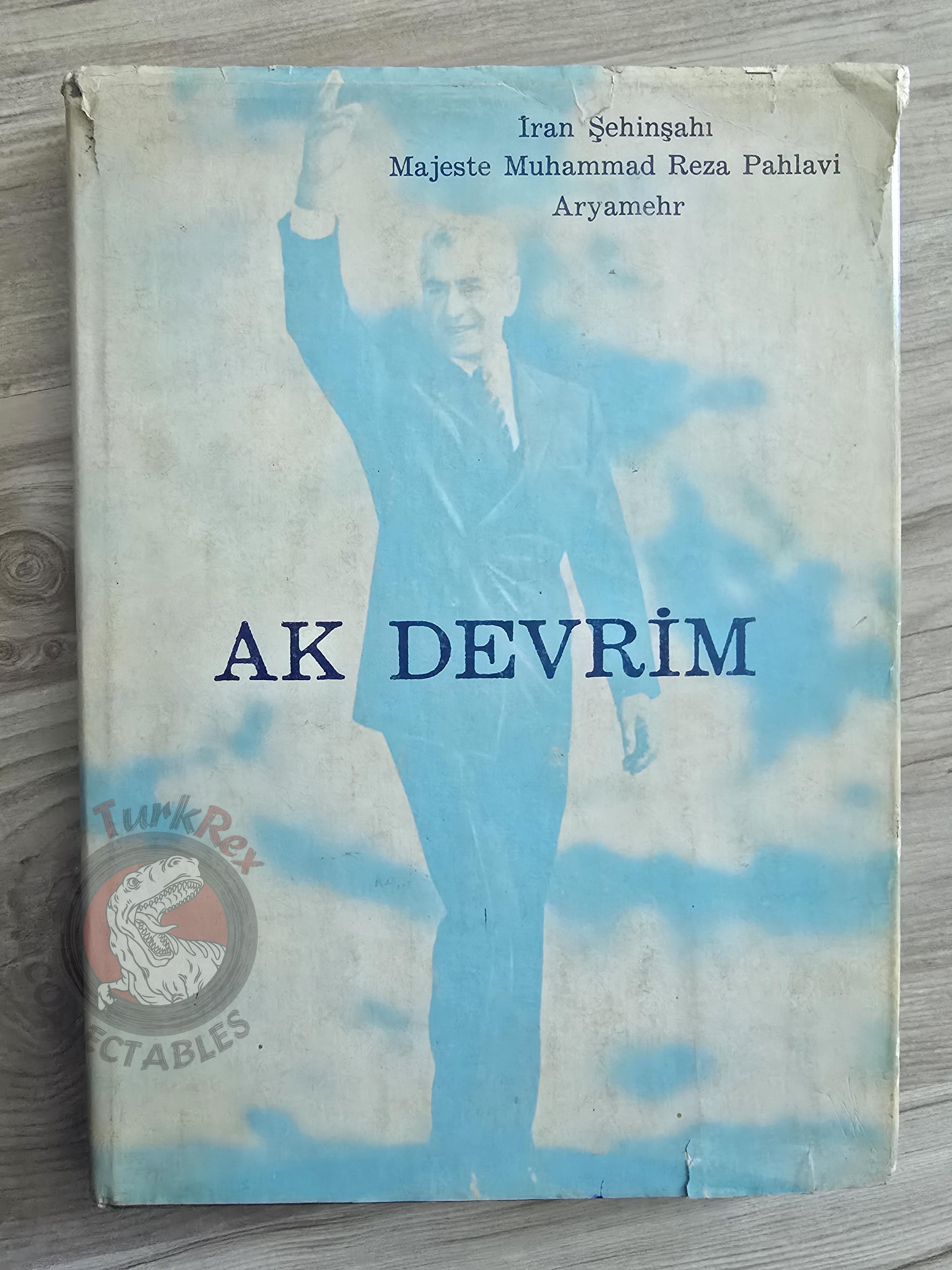 Mohammad Reza Pahlavi – The White Revolution 1968 HC Turkish Book Iran Persia Middle East