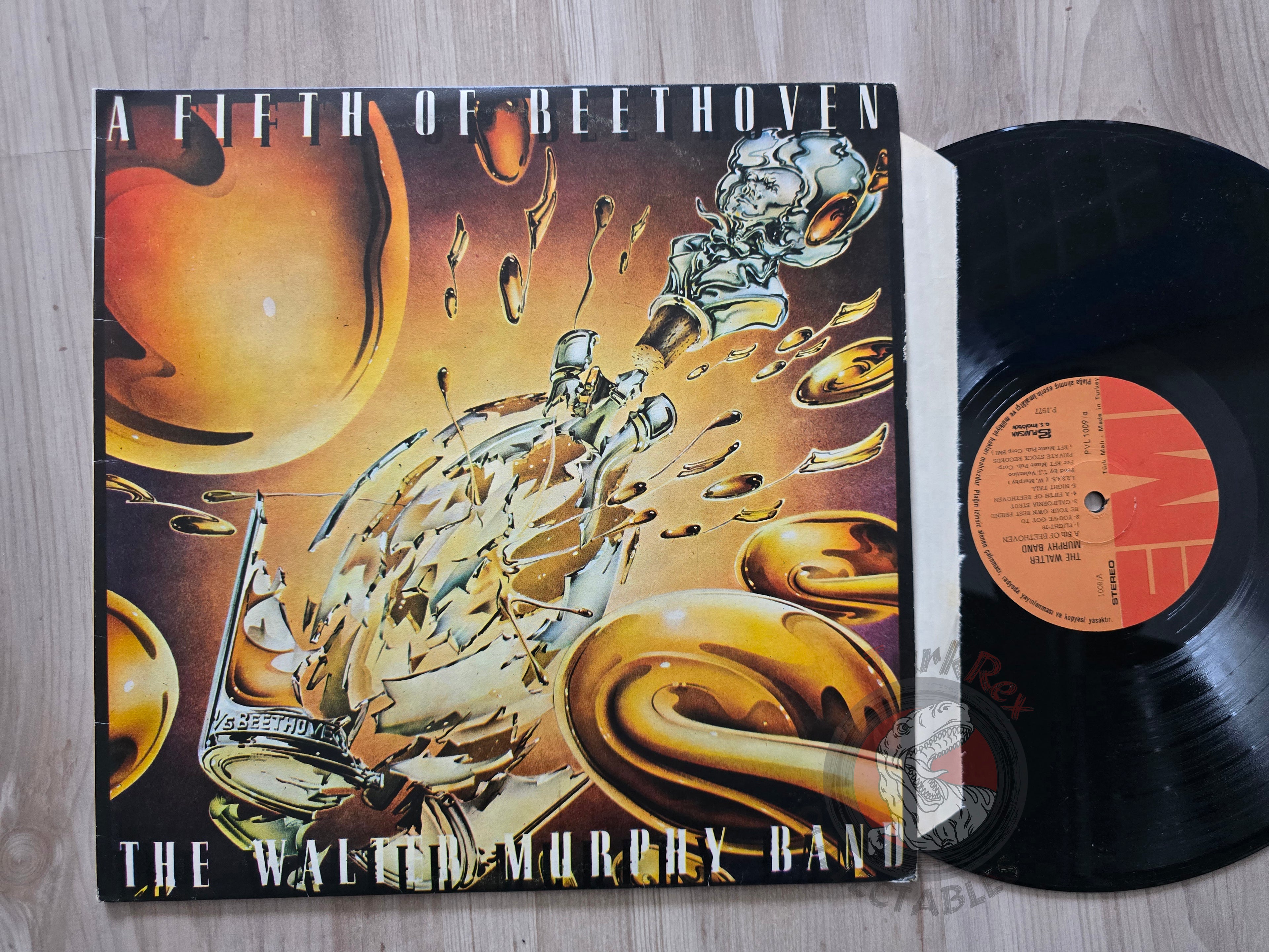 The Walter Murphy Band – A Fifth Of Beethoven Turkish Pressing Vinyl Turkey Edition