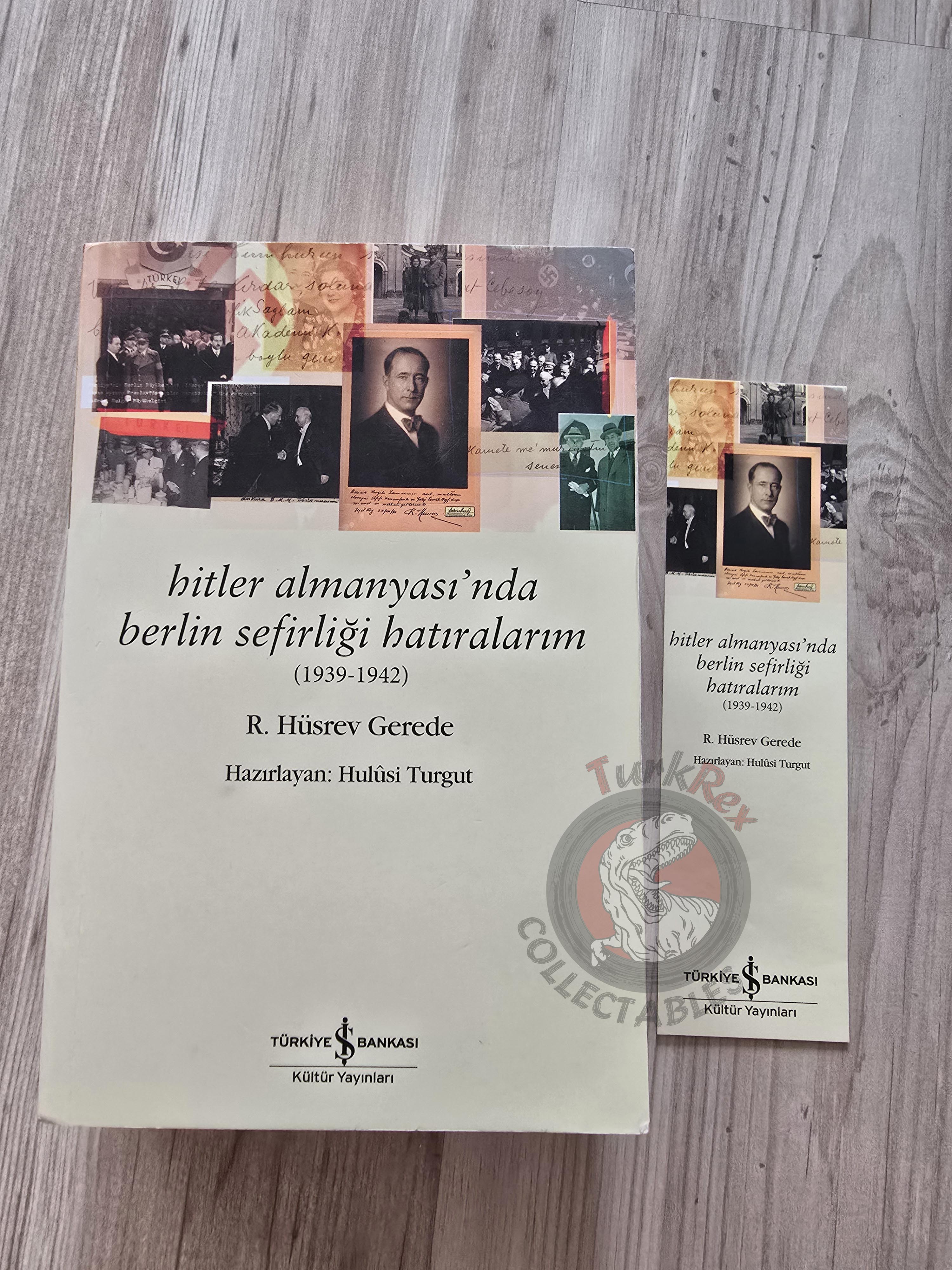 Hüsrev Gerede – Memoirs of the Embassy in Berlin During Hitler's Germany 2020 Turkish Book Turkey