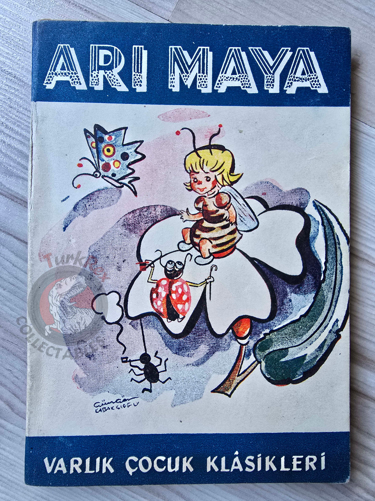Waldemar Bonsels – Maya the Bee 1954 Turkish Book Turkey Illustrated