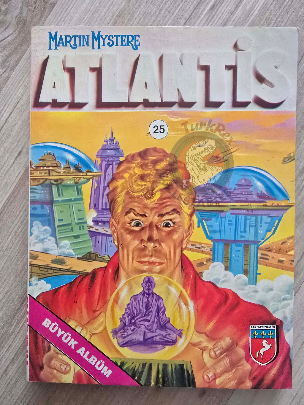 Martin Mystère #25 Il Cobra d’Oro 80s Turkish Comic Turkey #1 #66