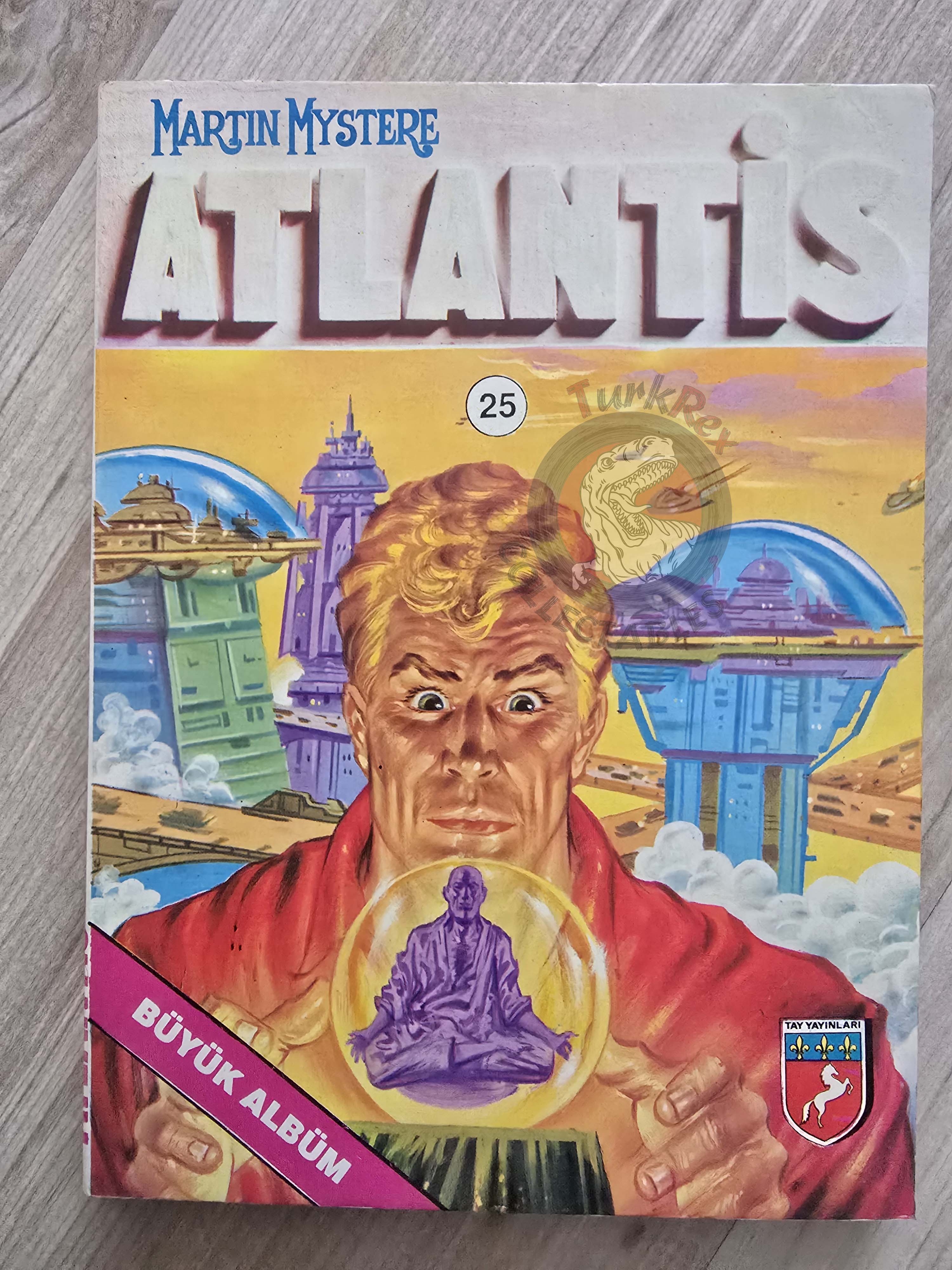 Martin Mystère #25 Il Cobra d’Oro 80s Turkish Comic Turkey #1 #66