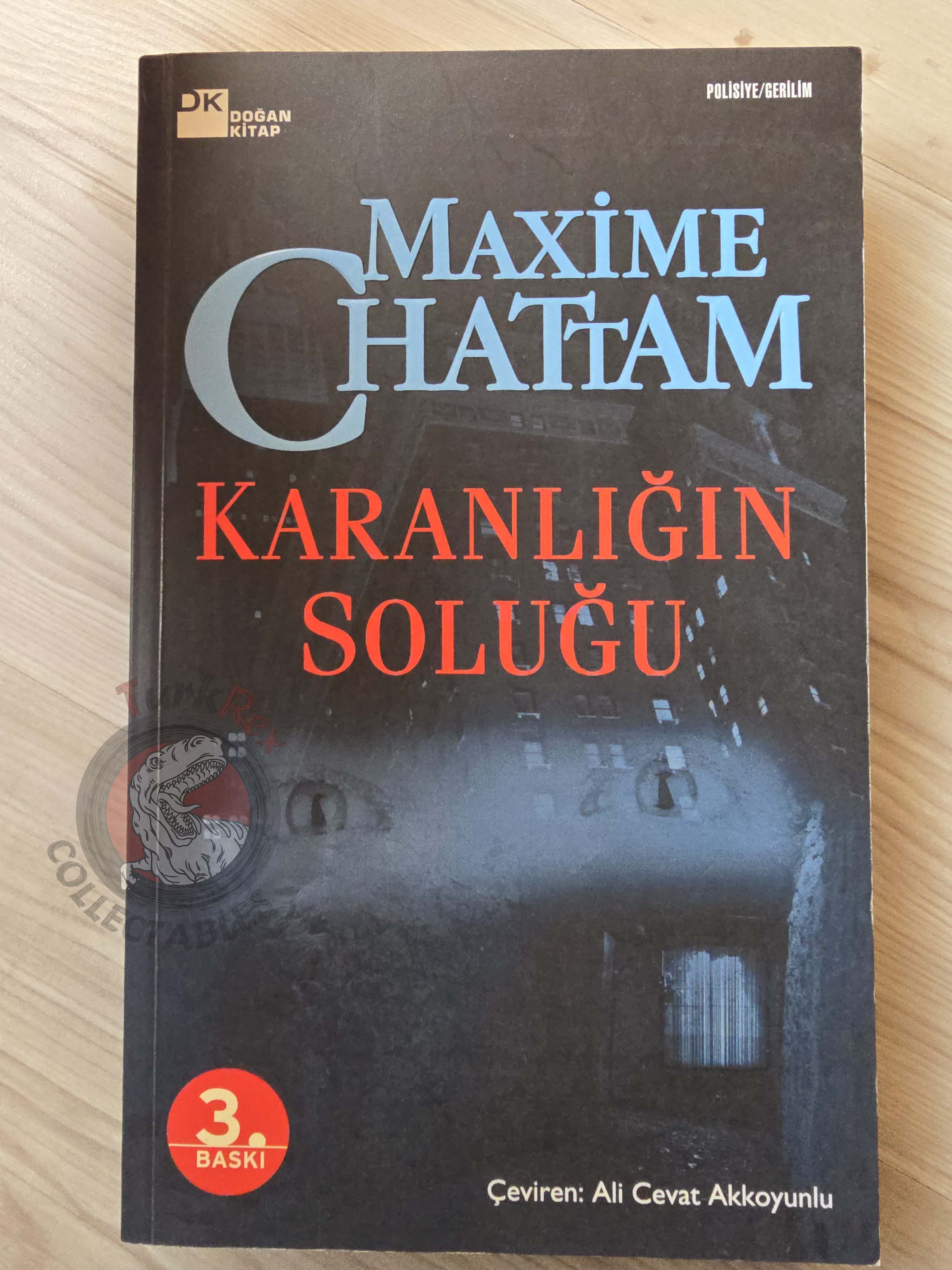 Maxime Chattam – In Tenebris 2006 Turkish Book Turkey
