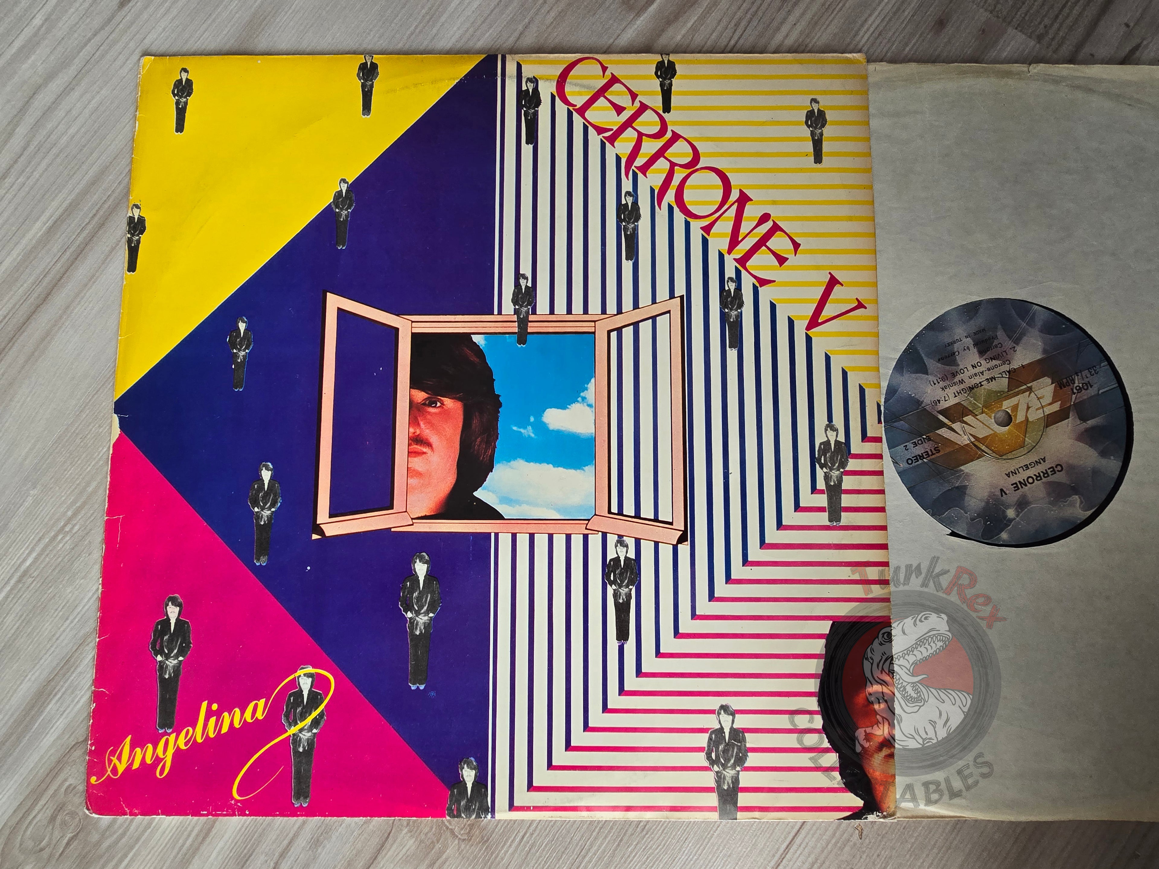 Cerrone – Cerrone V - Angelina Turkish Pressing Vinyl Turkey Edition